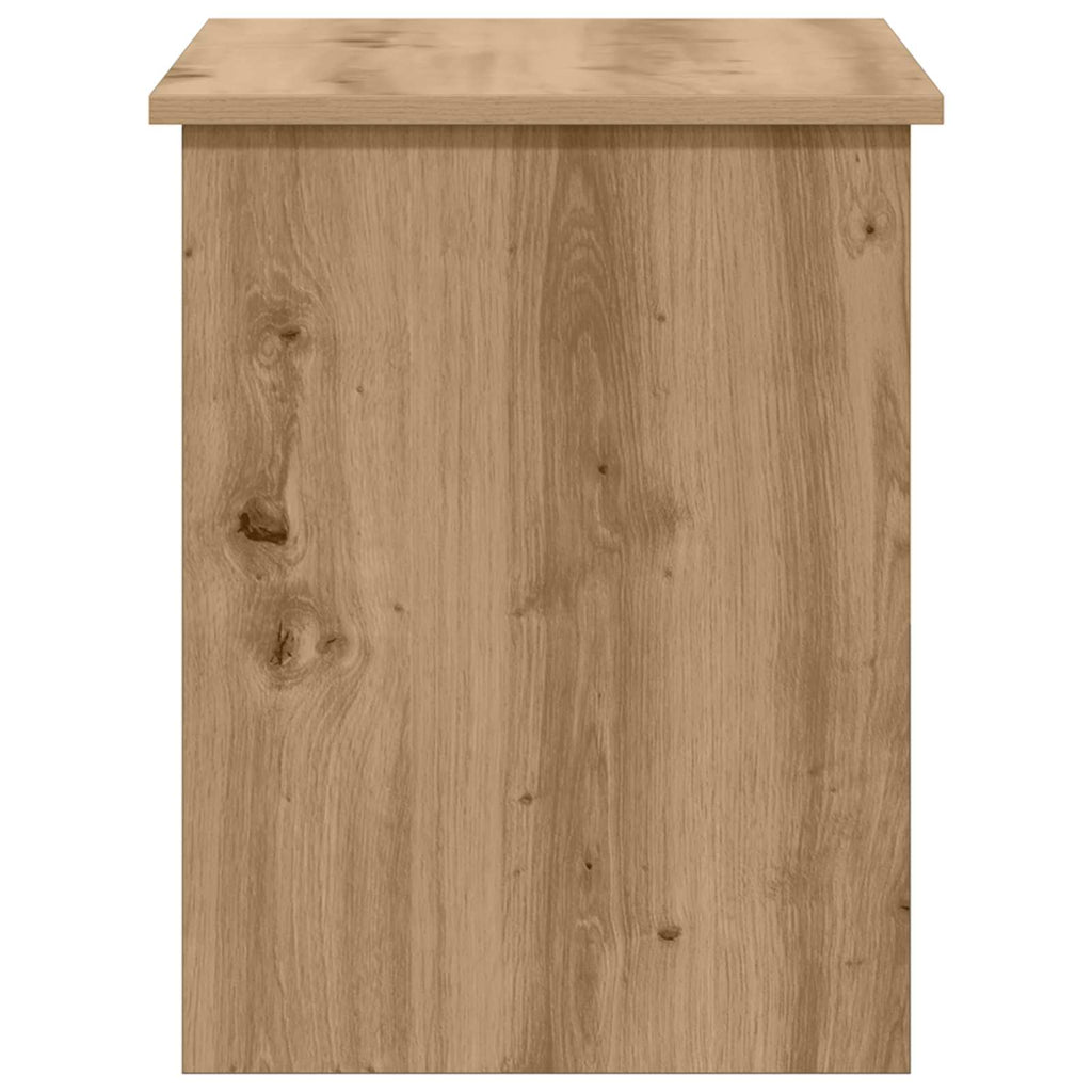 vidaXL Skrzynia na przechowywanie Dąb artisan 80 x 40 x 50 cm