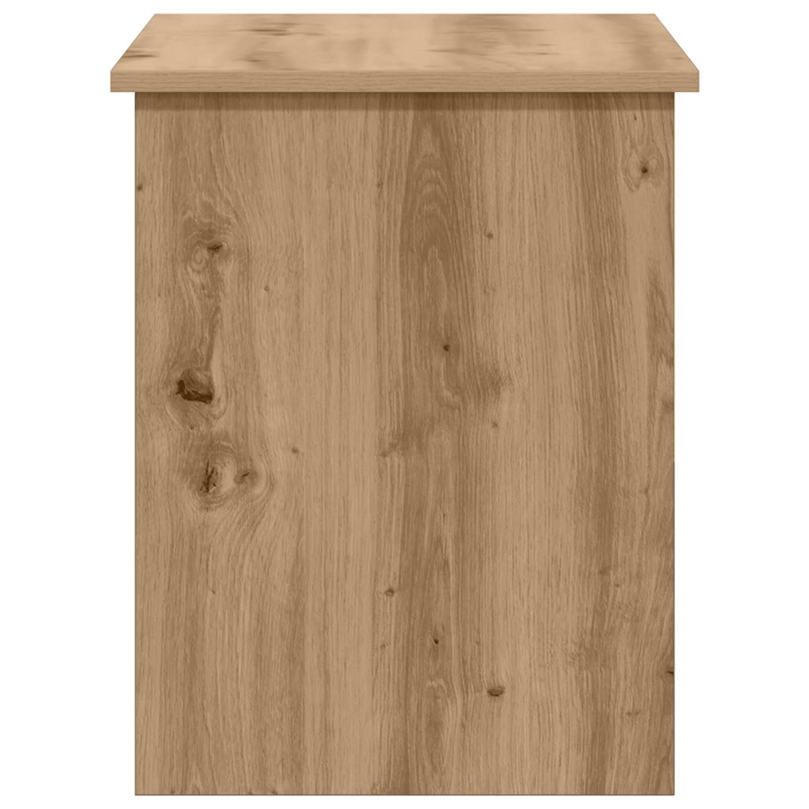 vidaXL Skrzynia na przechowywanie Dąb artisan 80 x 40 x 50 cm