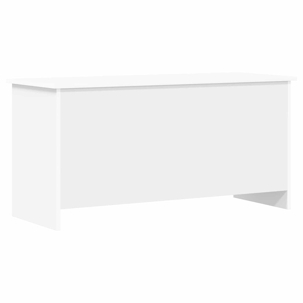 vidaXL Skrzynia na przechowywanie Biały 100 x 40 x 50 cm