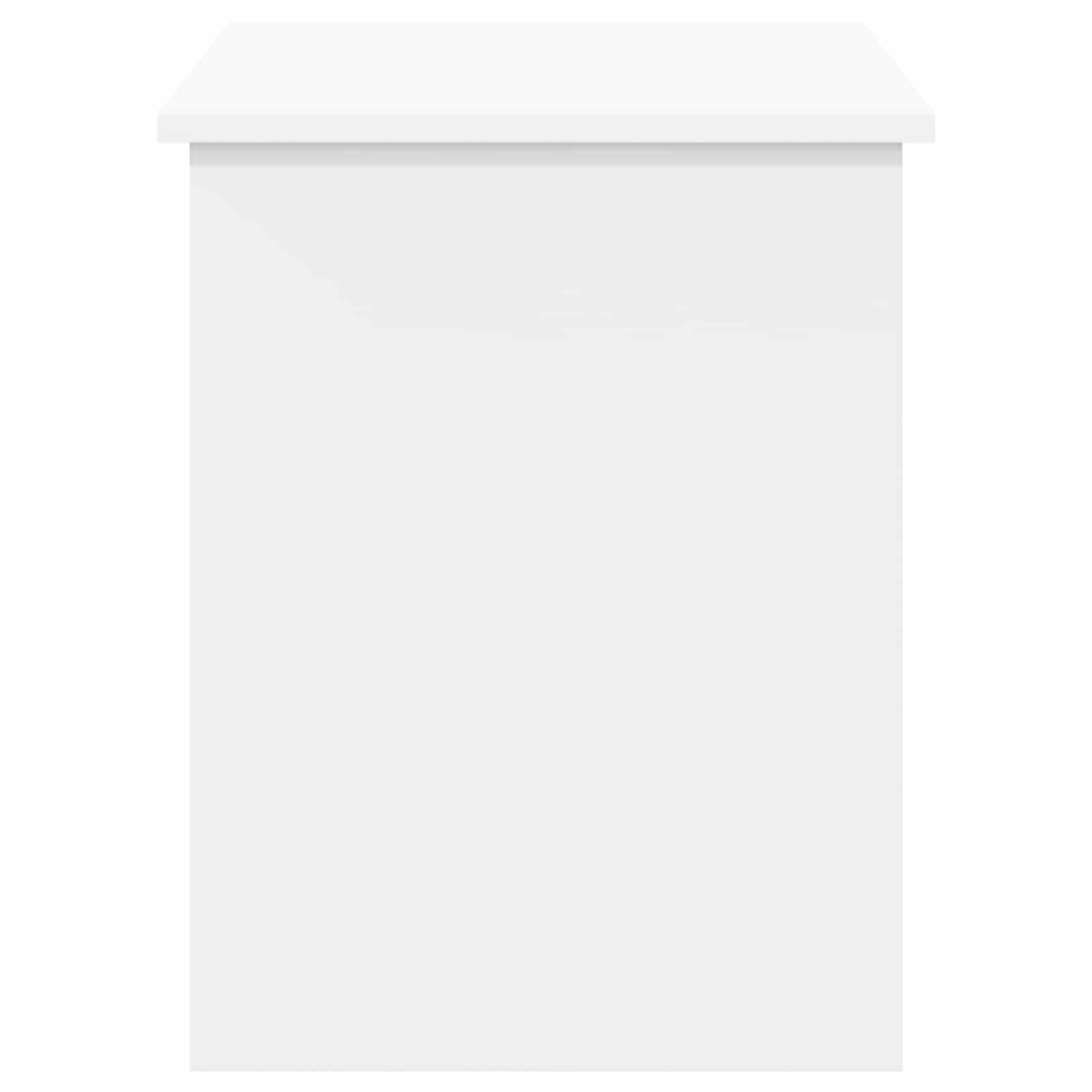 vidaXL Skrzynia na przechowywanie Biały 100 x 40 x 50 cm