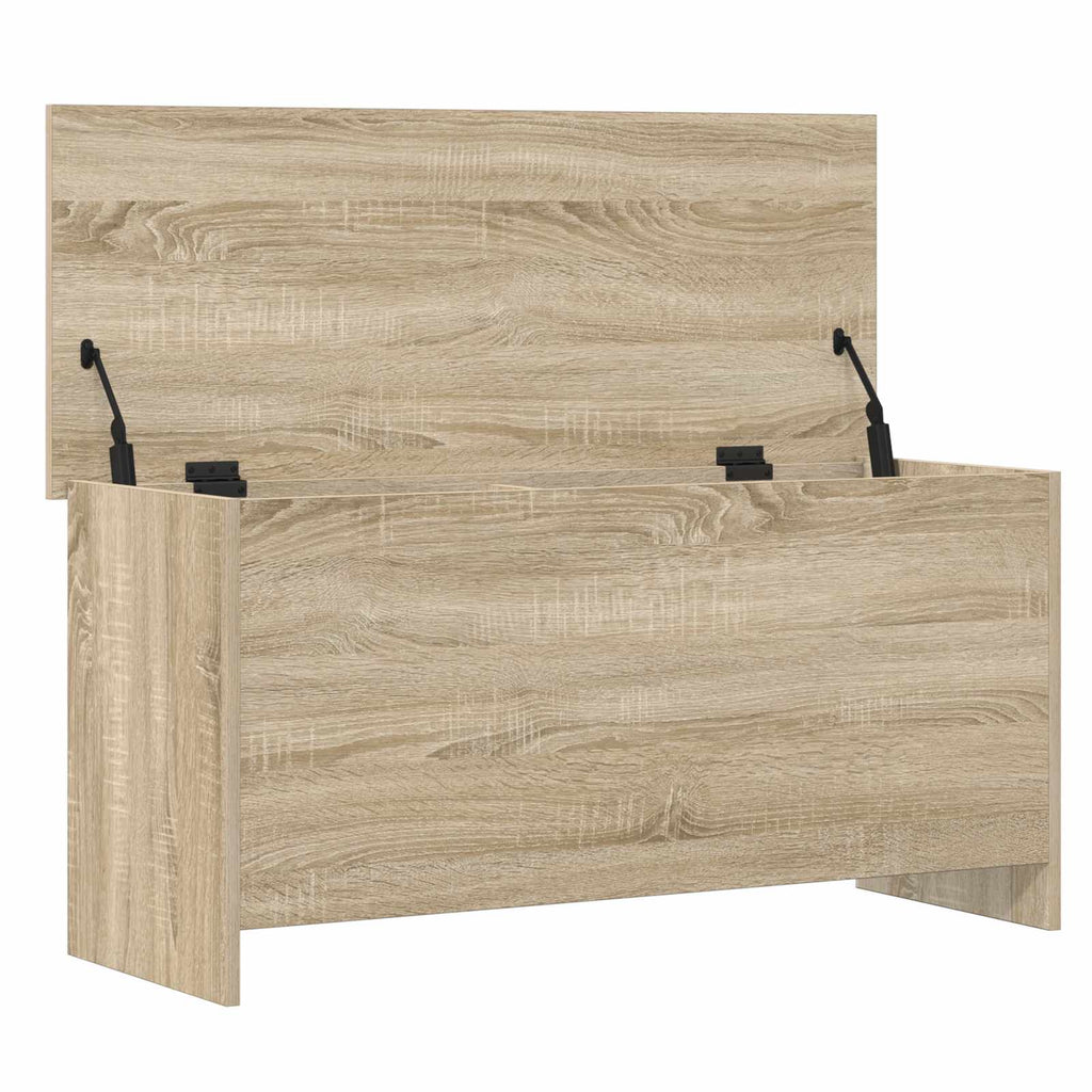 vidaXL Skrzynia na przechowywanie dąb Sonoma 100 x 40 x 50 cm