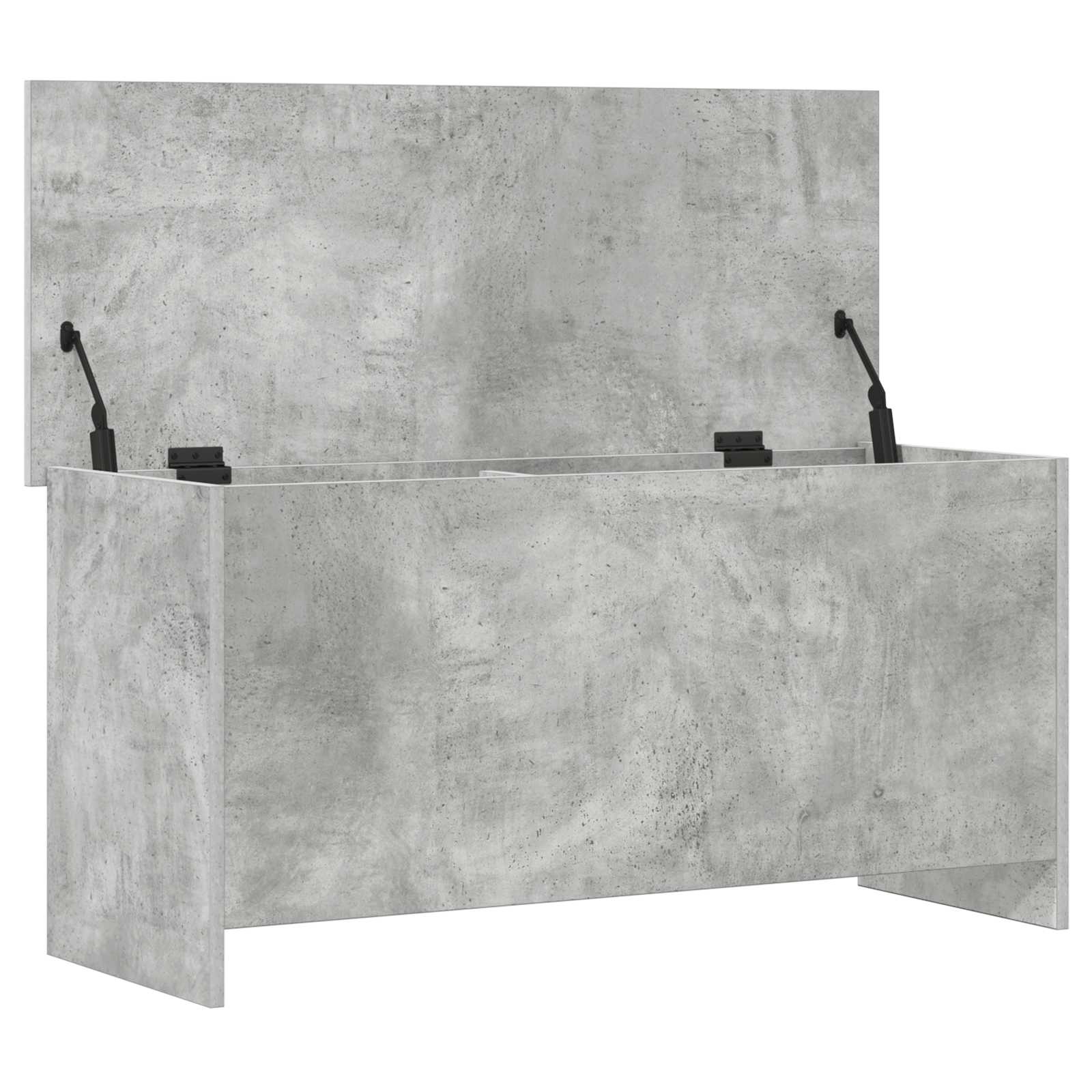 vidaXL Skrzynia na przechowywanie Betonowy szary 100 x 40 x 50 cm