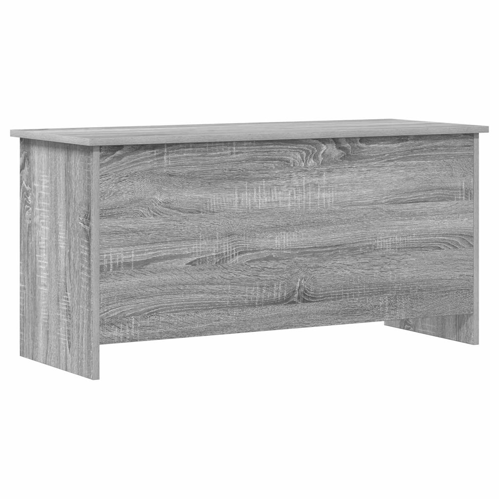 vidaXL Skrzynia na przechowywanie Szary Sonoma 100 x 40 x 50 cm