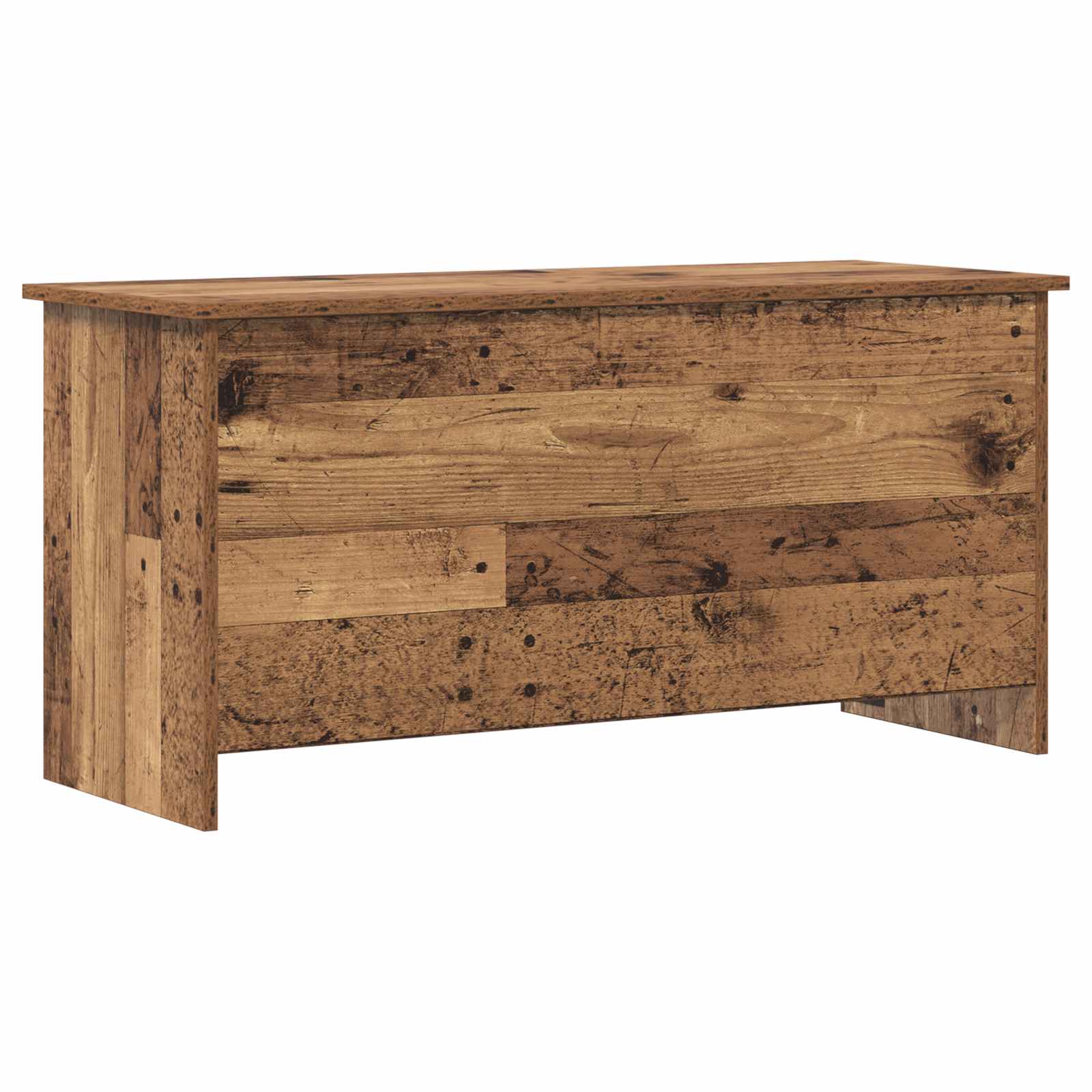 vidaXL Skrzynia na przechowywanie Stare drewno 100 x 40 x 50 cm