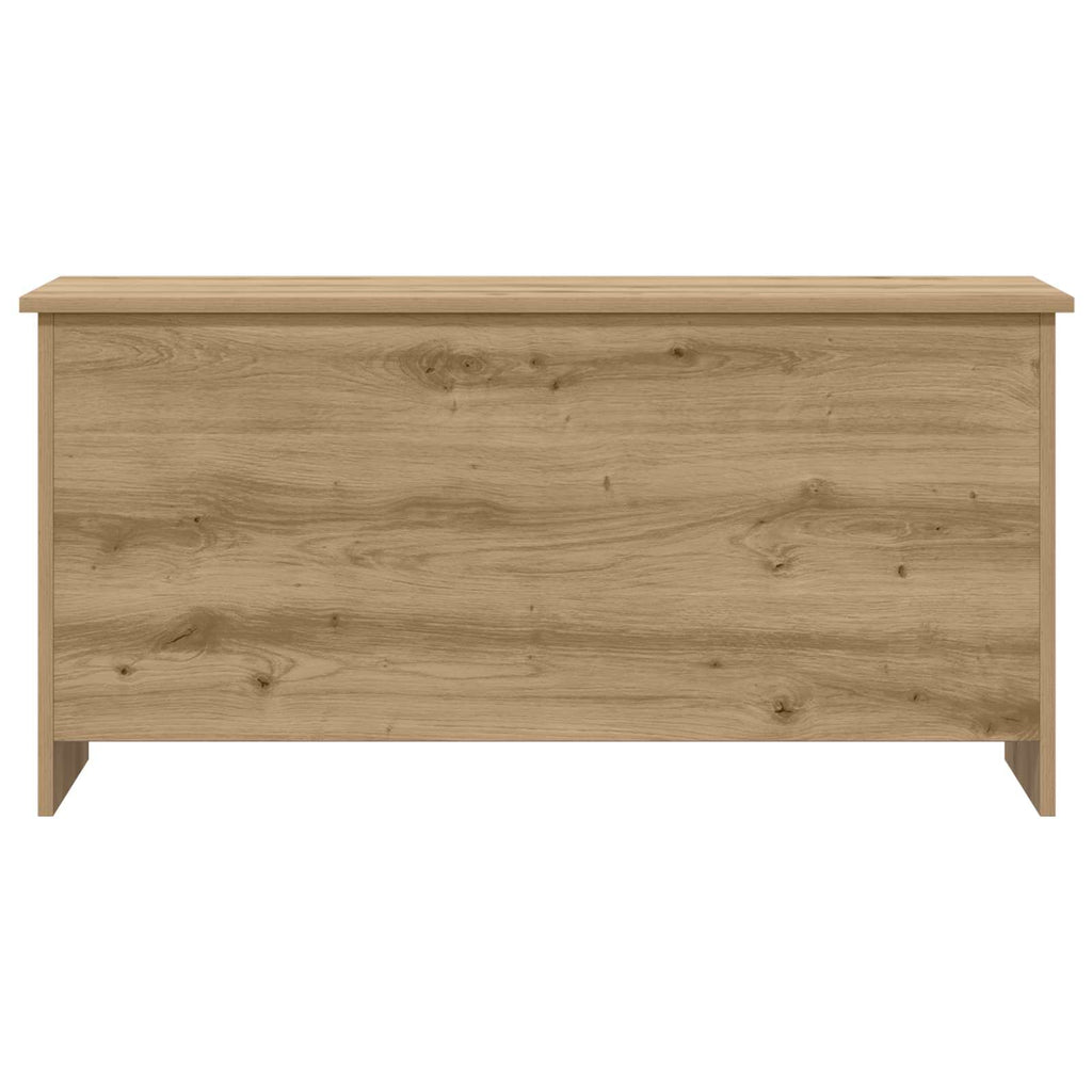 vidaXL Skrzynia na przechowywanie Dąb artisan 100 x 40 x 50 cm