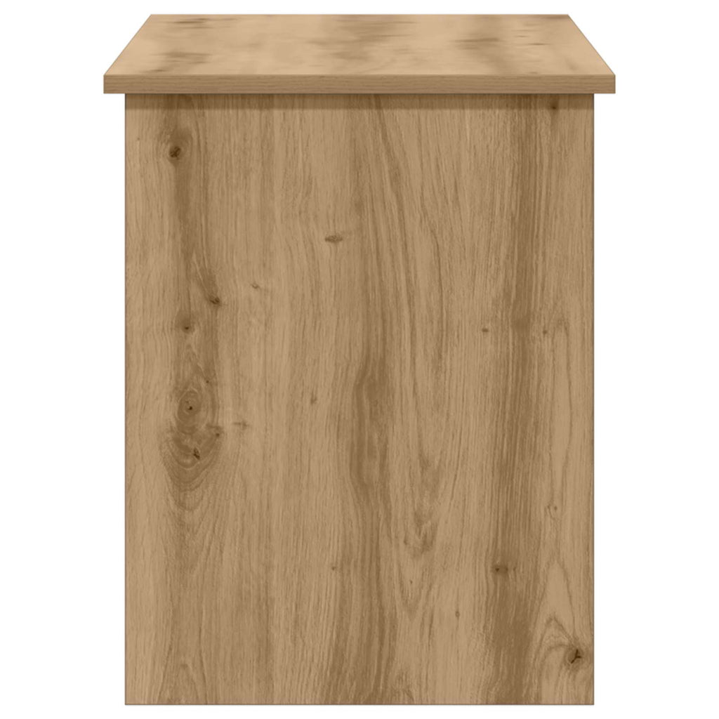 vidaXL Skrzynia na przechowywanie Dąb artisan 100 x 40 x 50 cm