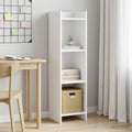 vidaXL Półka na książki Biały 30 x 30 x 111 cm Drewno inżynieryjne