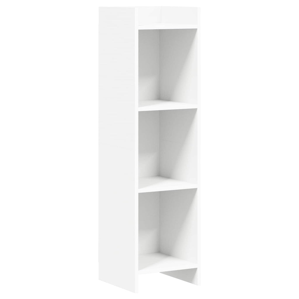 vidaXL Półka na książki Biały 30 x 30 x 111 cm Drewno inżynieryjne