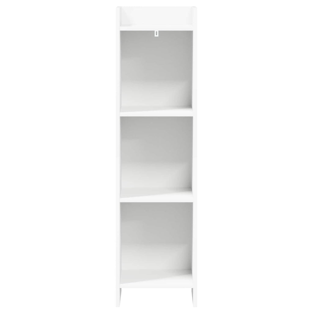 vidaXL Półka na książki Biały 30 x 30 x 111 cm Drewno inżynieryjne