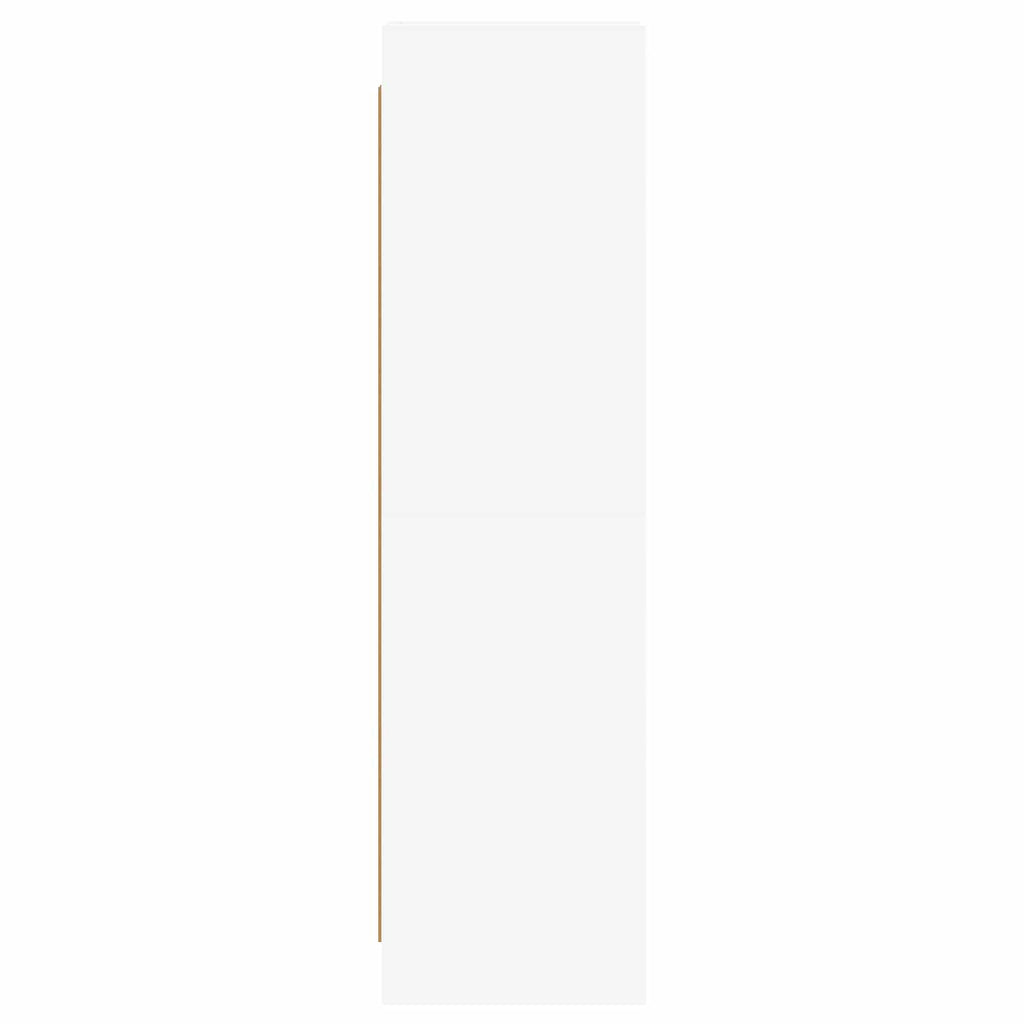 vidaXL Półka na książki Biały 30 x 30 x 111 cm Drewno inżynieryjne