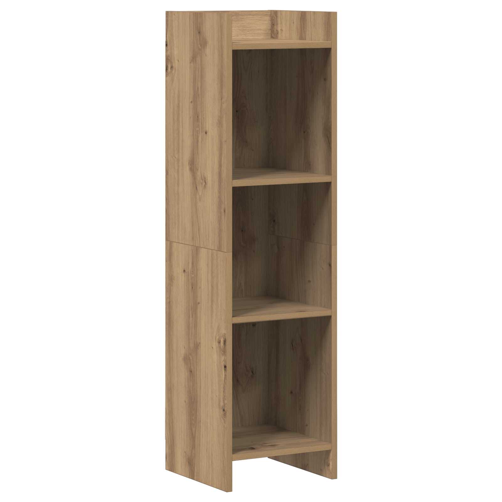 vidaXL Półka na książki 3 poziomy 30 x 30 x 111 cm Drewno inżynieryjne