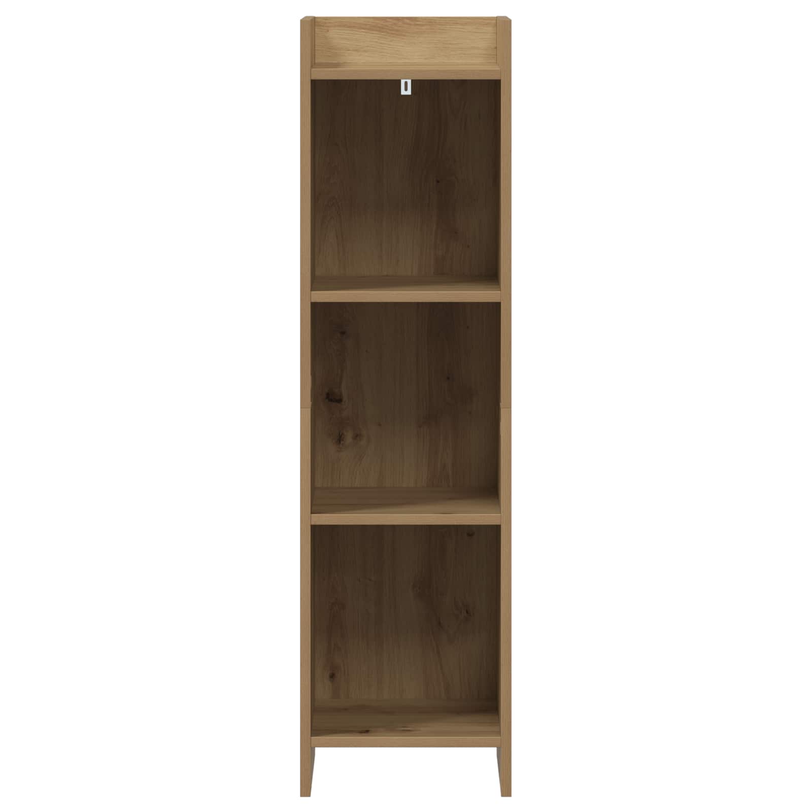 vidaXL Półka na książki 3 poziomy 30 x 30 x 111 cm Drewno inżynieryjne
