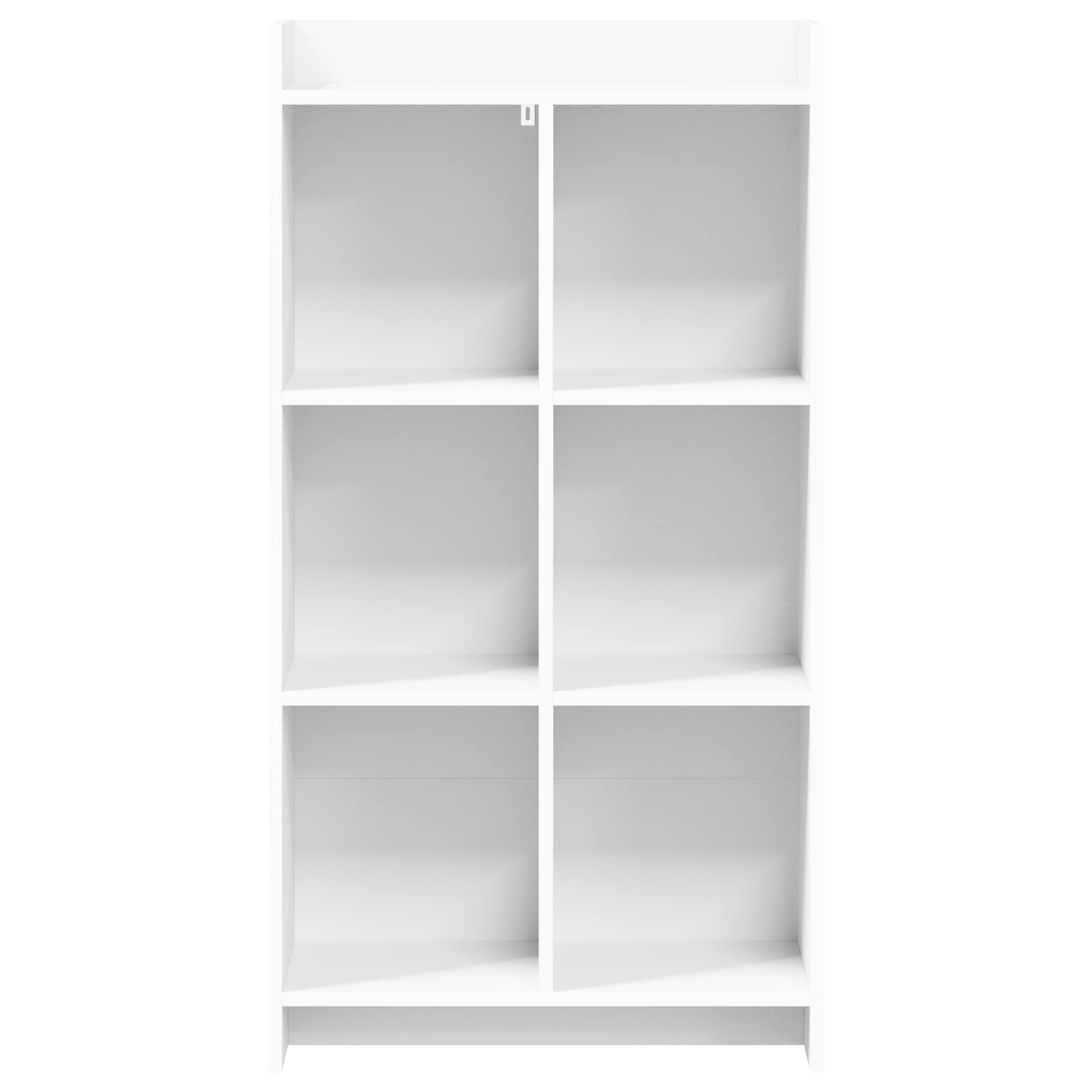 vidaXL Półka na książki Biały 59 x 30 x 111 cm Drewno inżynieryjne