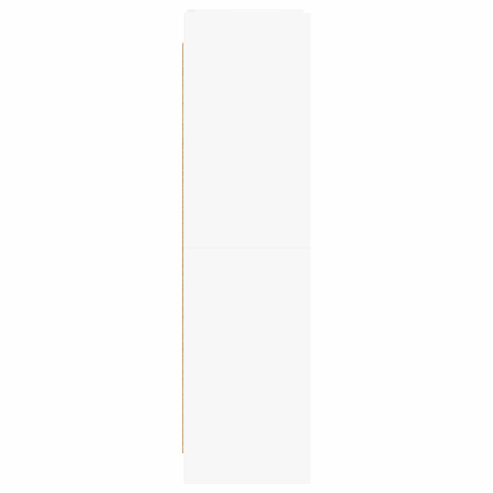 vidaXL Półka na książki Biały 59 x 30 x 111 cm Drewno inżynieryjne
