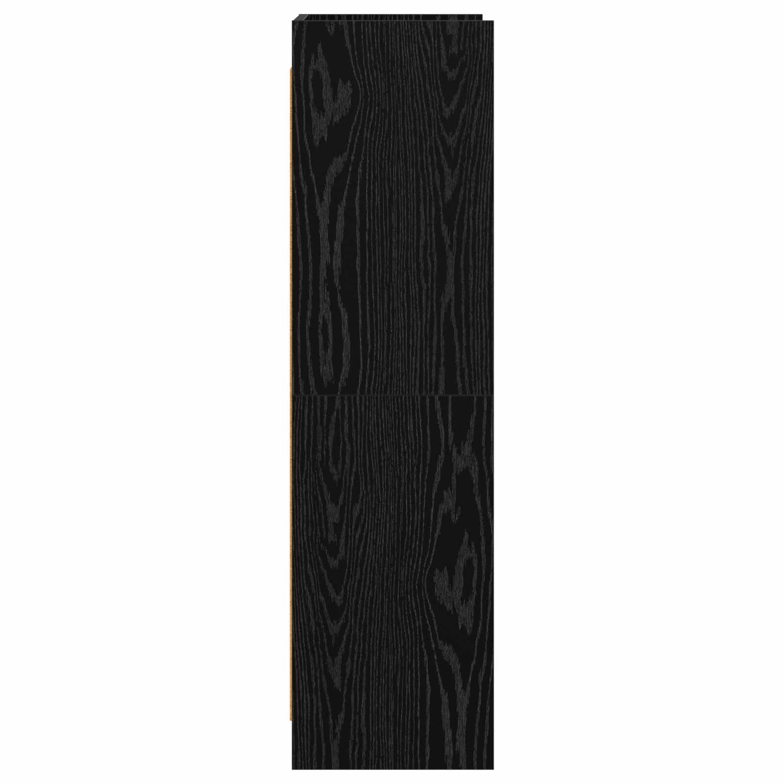 vidaXL Półka na książki Czarny dąb 59 x 30 x 111 cm