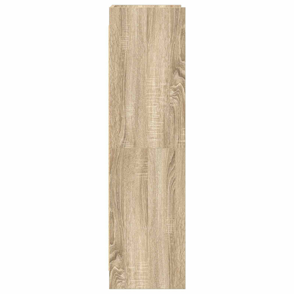 vidaXL Półka na książki dąb Sonoma 59 x 30 x 111 cm