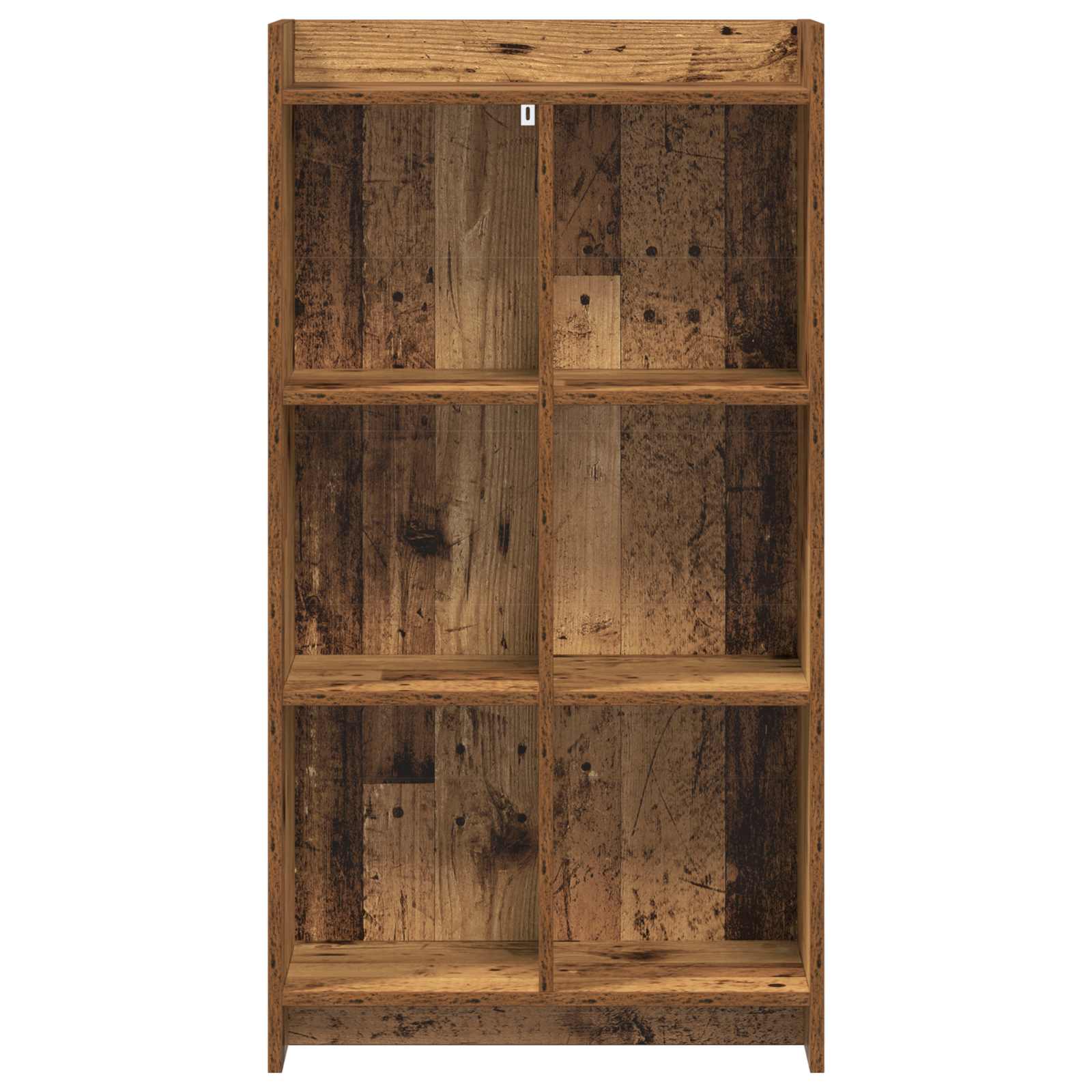 vidaXL Półka na książki Stare drewno 59 x 30 x 111 cm
