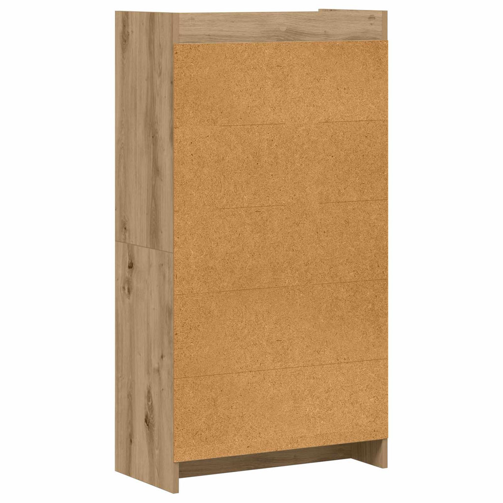 vidaXL Półka na książki 6 poziomy 59 x 30 x 111 cm Drewno inżynieryjne