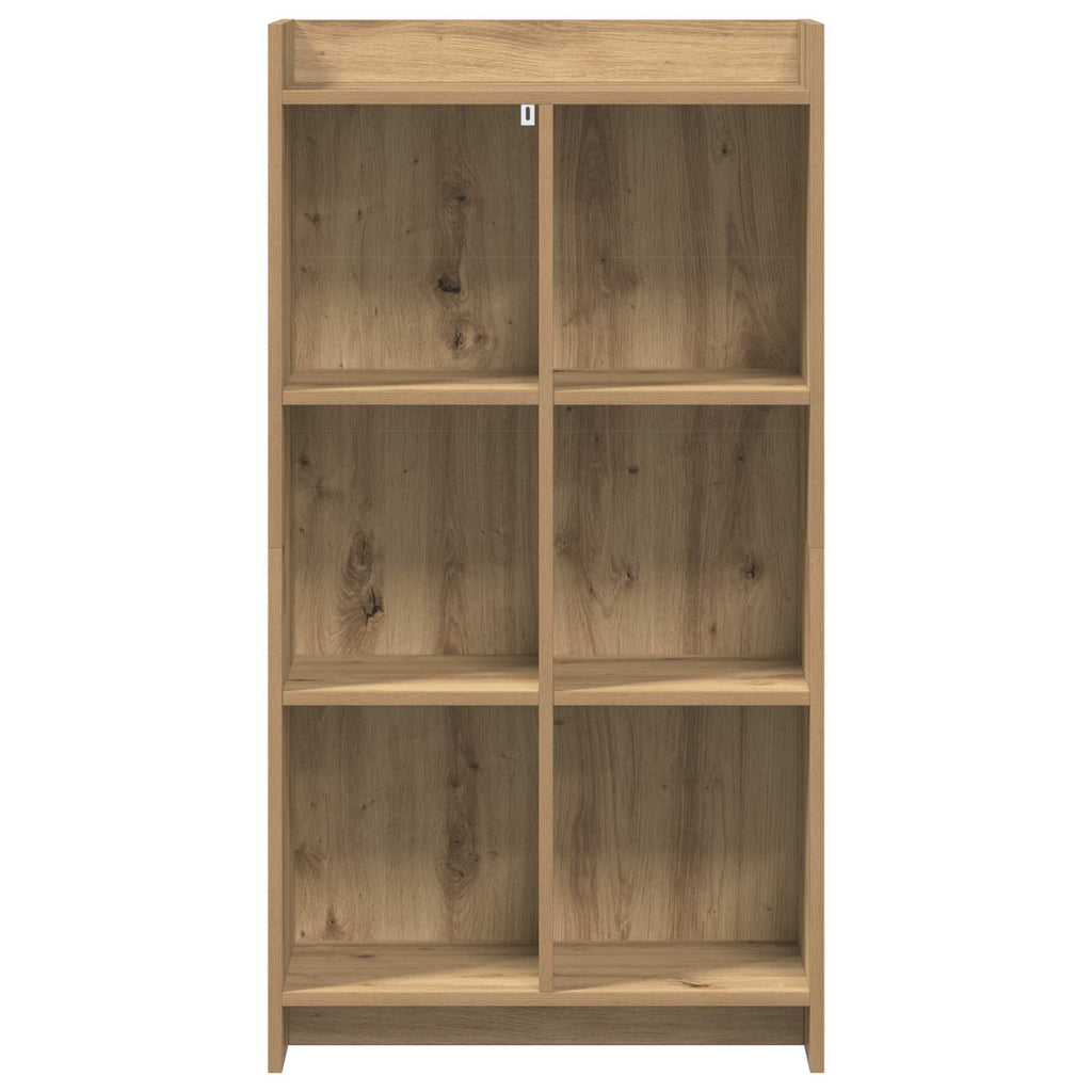 vidaXL Półka na książki 6 poziomy 59 x 30 x 111 cm Drewno inżynieryjne