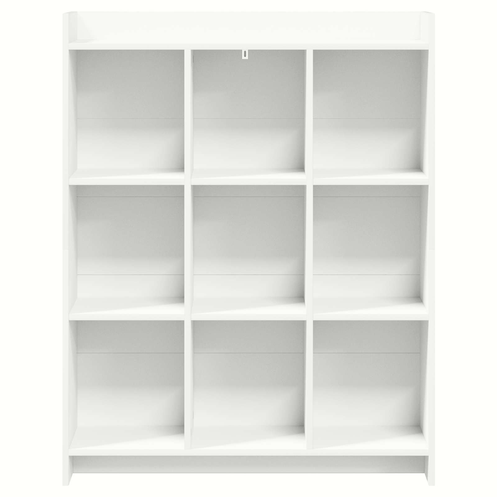 vidaXL Półka na książki Biały 87,5 x 30 x 111 cm Drewno inżynieryjne