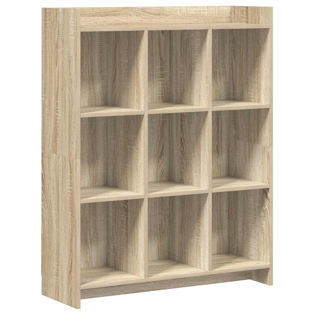 vidaXL Półka na książki dąb Sonoma 87,5 x 30 x 111 cm