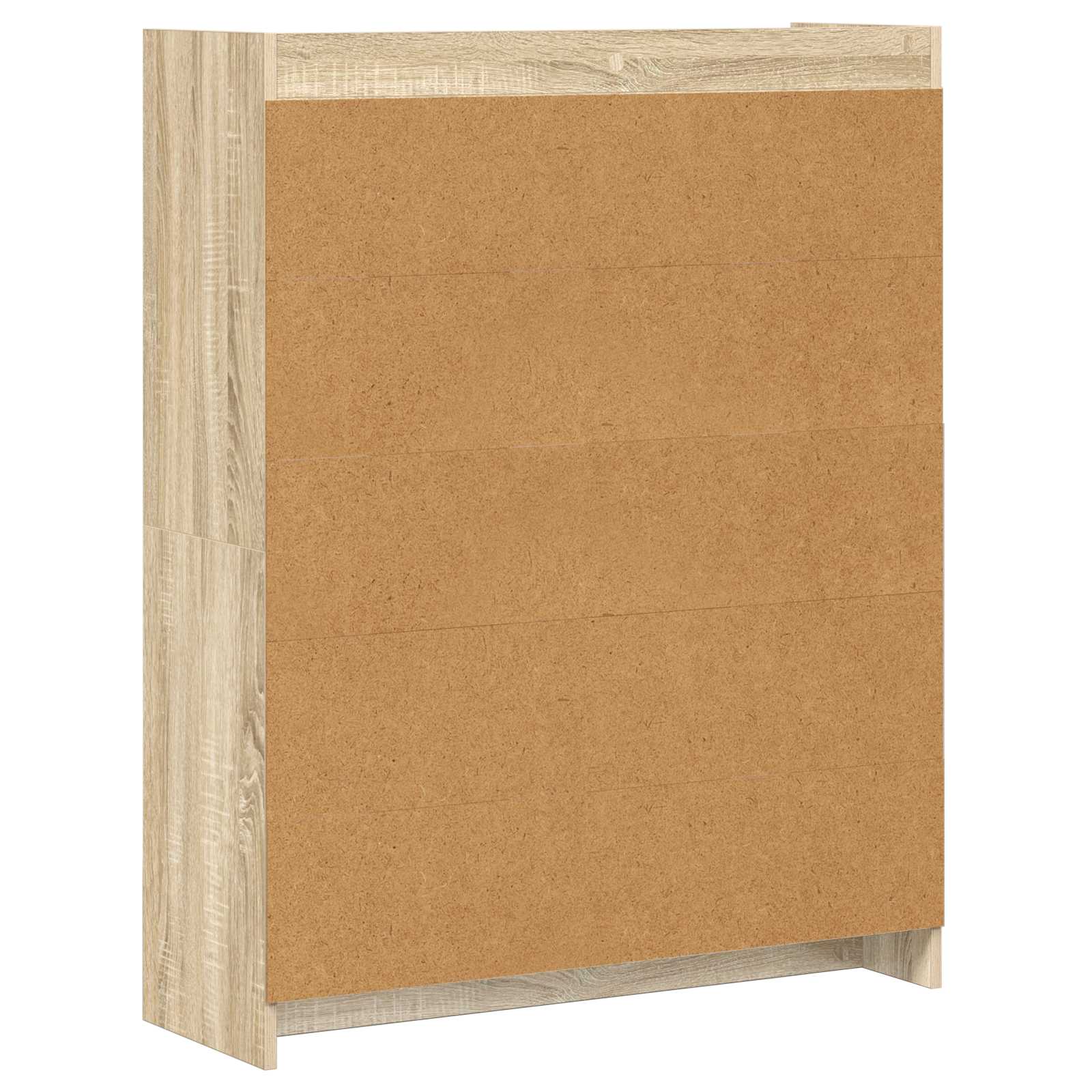 vidaXL Półka na książki dąb Sonoma 87,5 x 30 x 111 cm