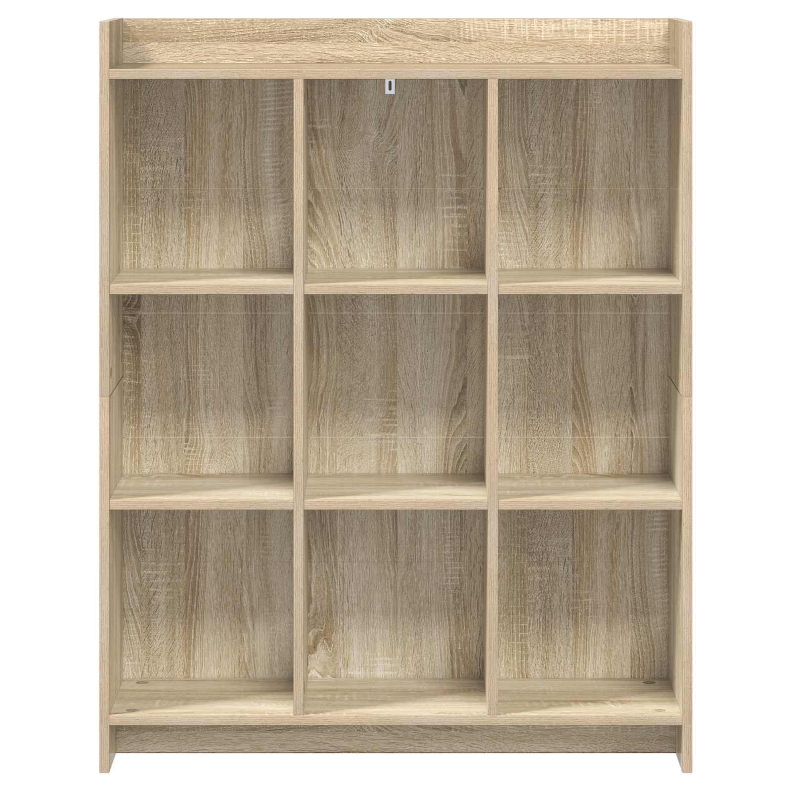vidaXL Półka na książki dąb Sonoma 87,5 x 30 x 111 cm