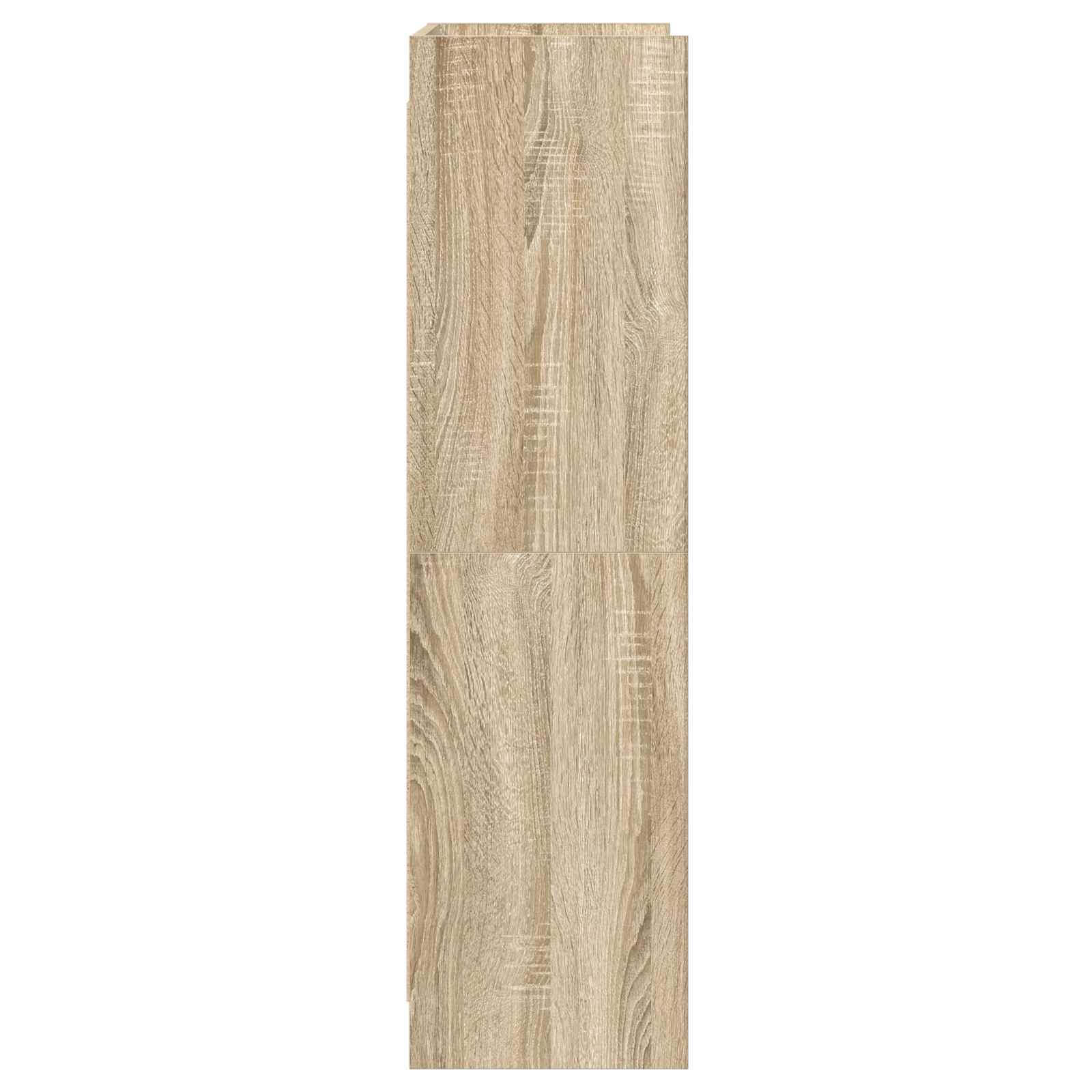 vidaXL Półka na książki dąb Sonoma 87,5 x 30 x 111 cm