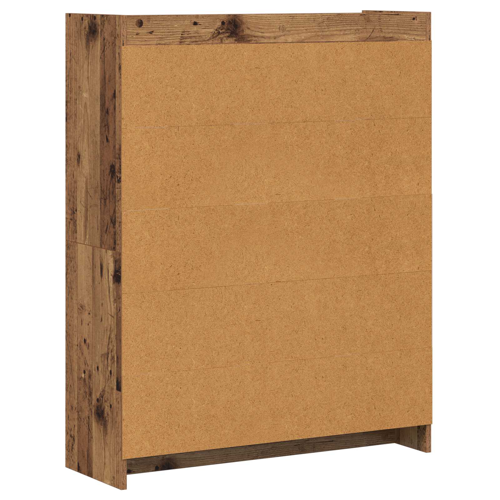 vidaXL Półka na książki Stare drewno 87,5 x 30 x 111 cm
