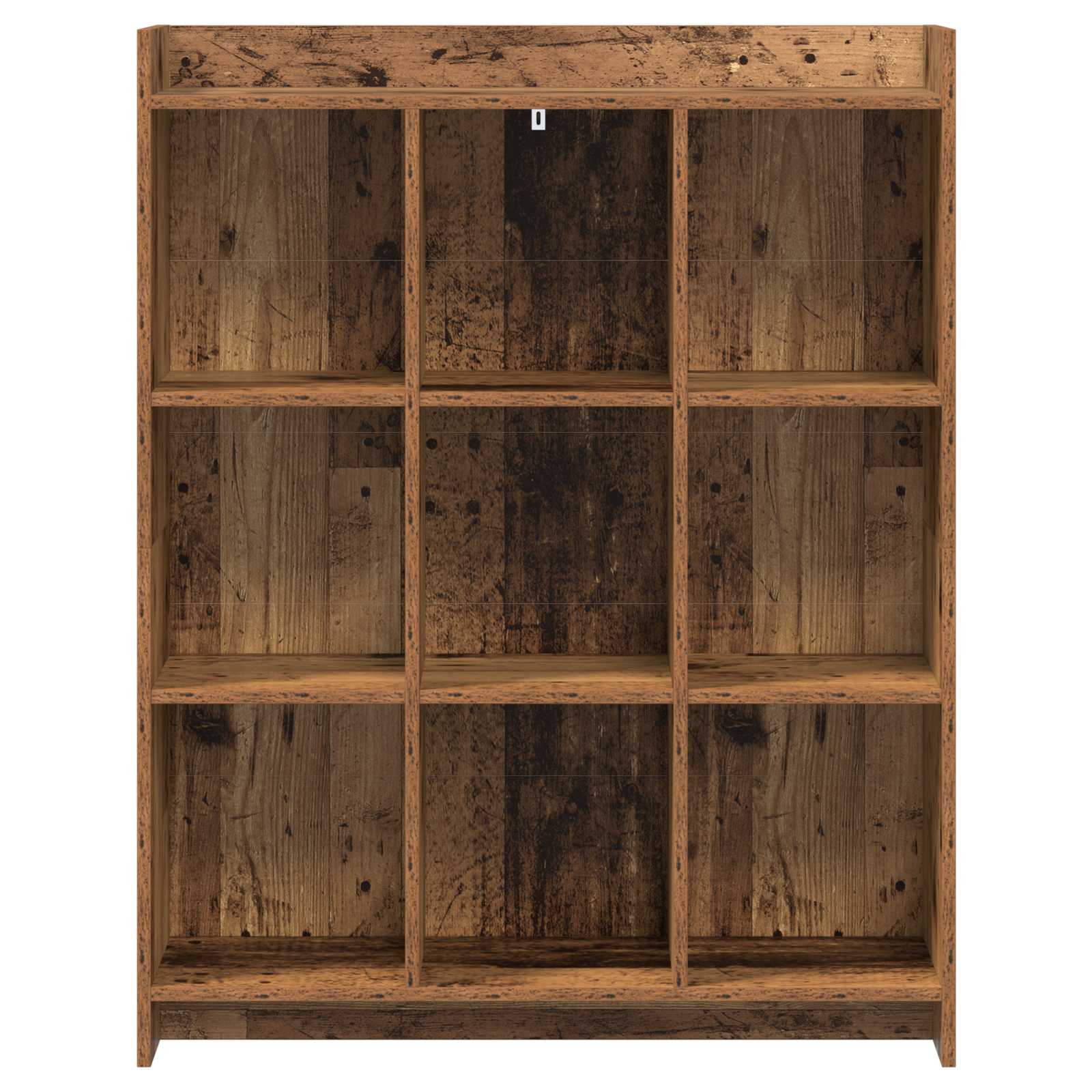 vidaXL Półka na książki Stare drewno 87,5 x 30 x 111 cm