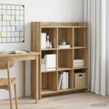 vidaXL Półka na książki 9 poziomy 87,5 x 30 x 111 cm Dąb artisian