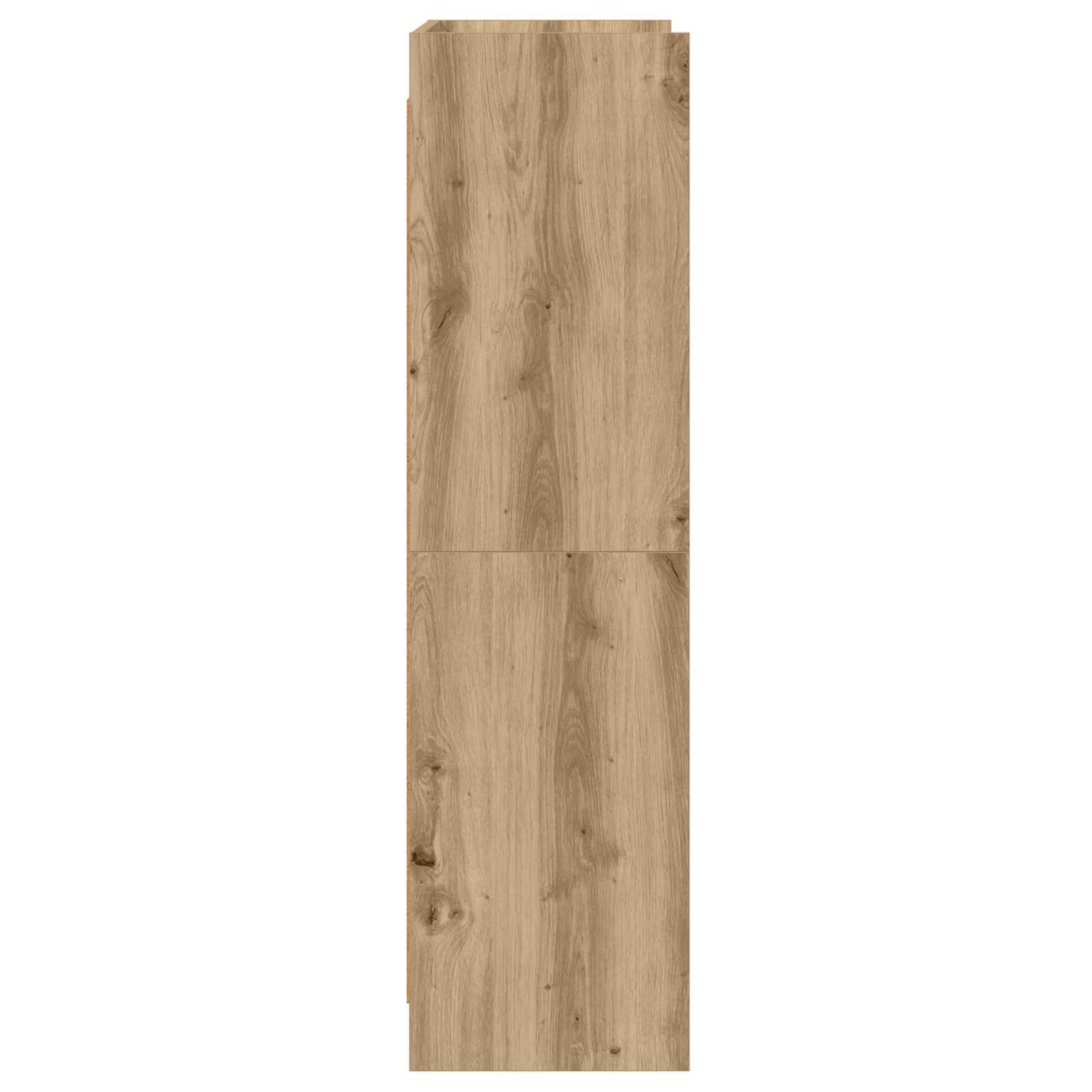 vidaXL Półka na książki 9 poziomy 87,5 x 30 x 111 cm Dąb artisian
