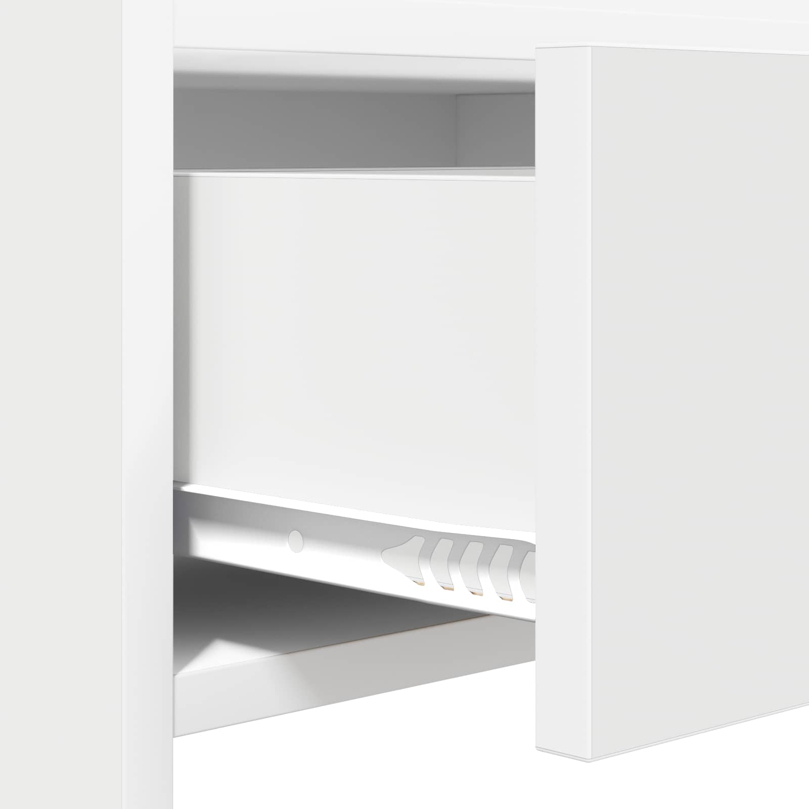 vidaXL Konsola Biały 90 x 35 x 80 cm Drewno inżynieryjne