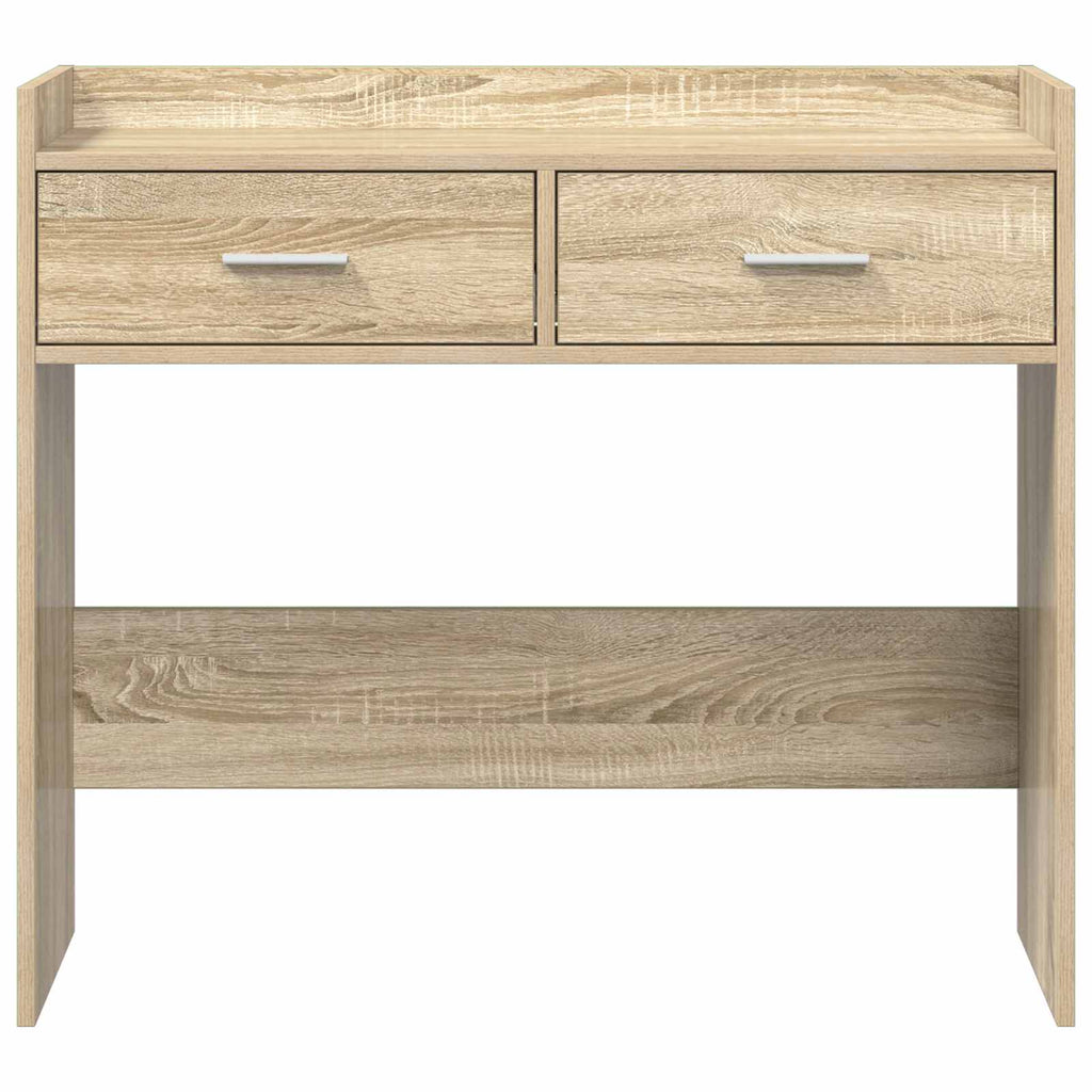 vidaXL Konsola dąb Sonoma 90 x 35 x 80 cm Drewno inżynieryjne