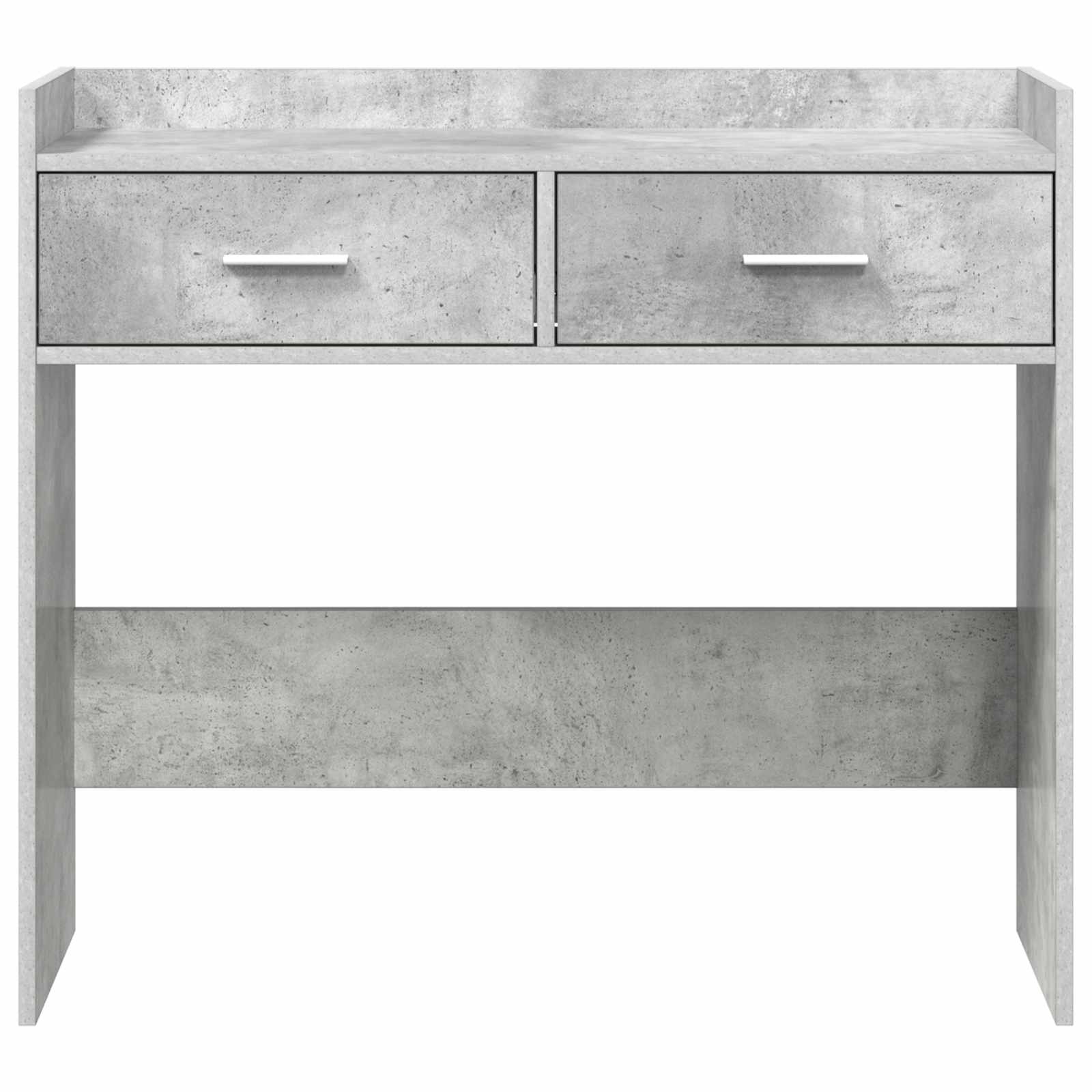 vidaXL Konsola Betonowy szary 90 x 35 x 80 cm Drewno inżynieryjne