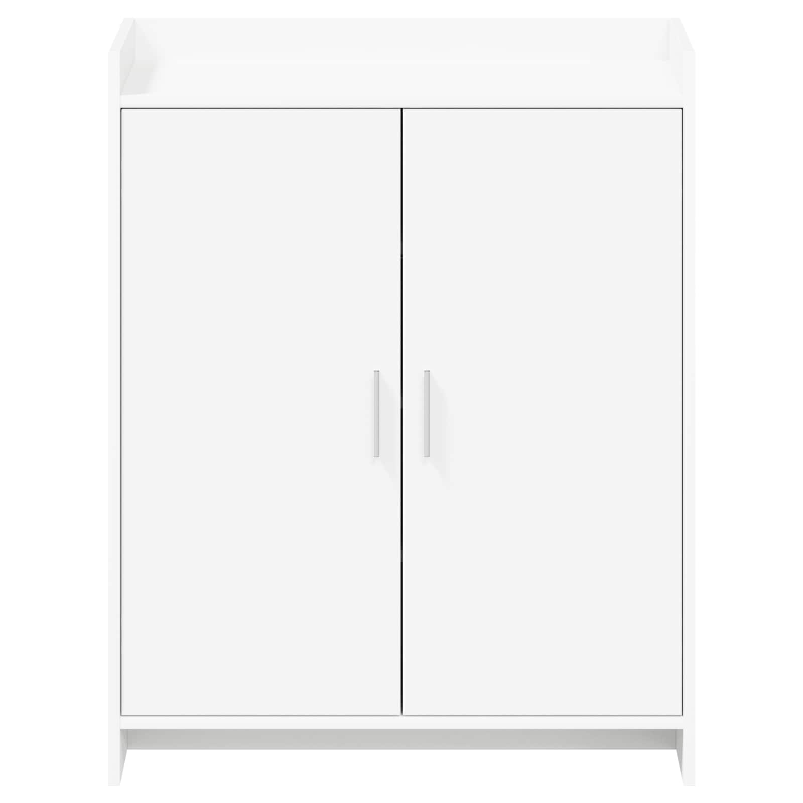 vidaXL Szafka na buty Biały 73,5 x 36 x 92 cm Drewno inżynieryjne