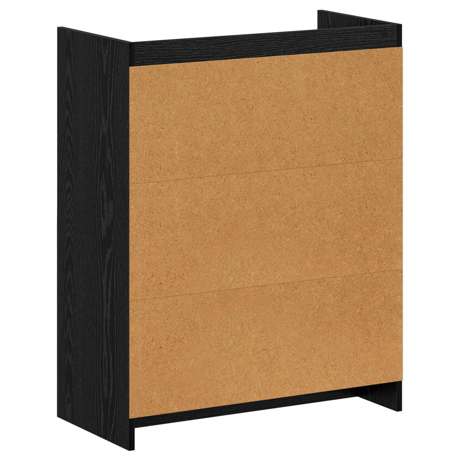 vidaXL Szafka na buty Czarny dąb 73,5 x 36 x 92 cm Drewno inżynieryjne