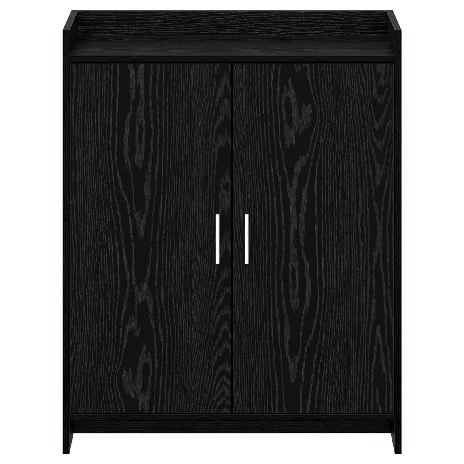 vidaXL Szafka na buty Czarny dąb 73,5 x 36 x 92 cm Drewno inżynieryjne