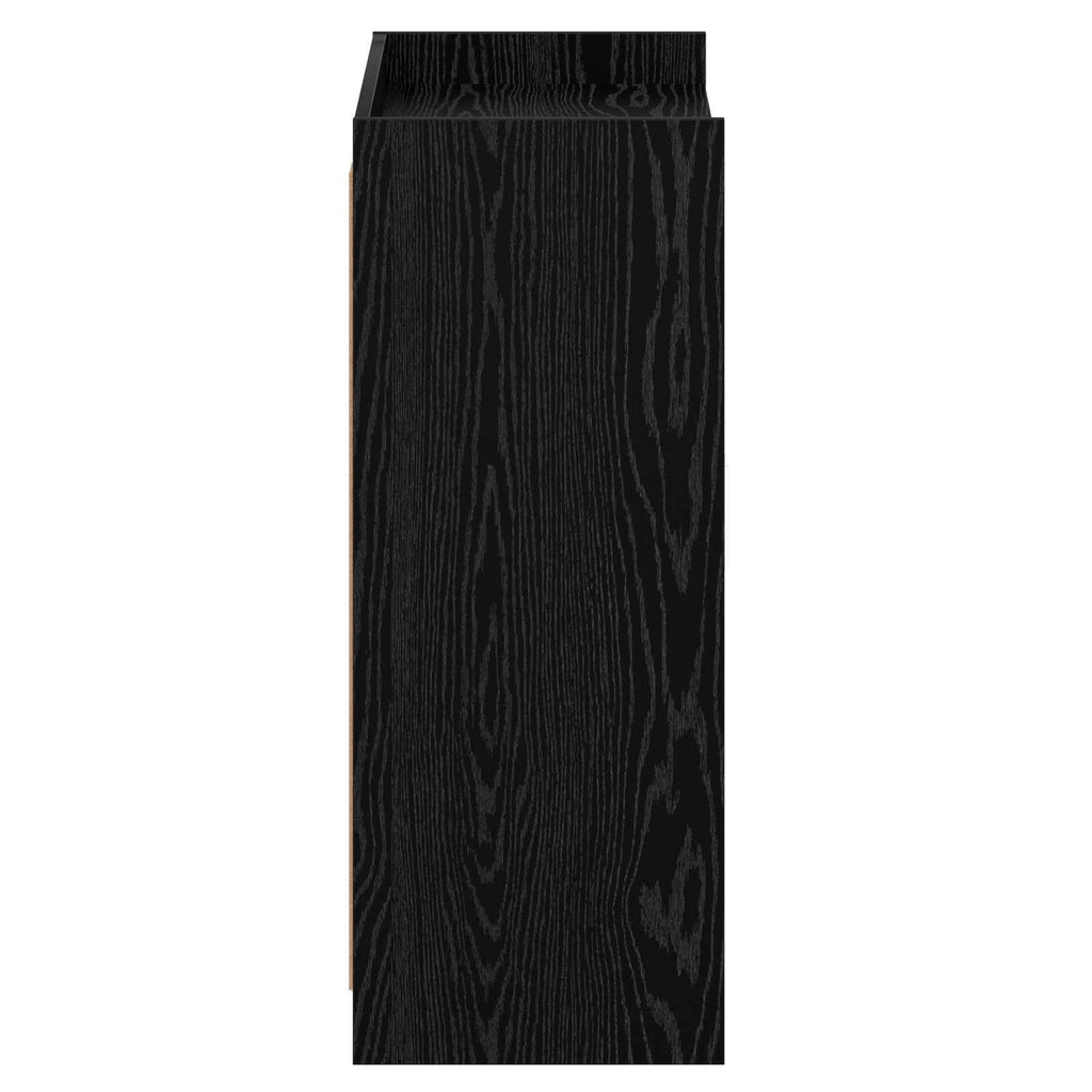 vidaXL Szafka na buty Czarny dąb 73,5 x 36 x 92 cm Drewno inżynieryjne