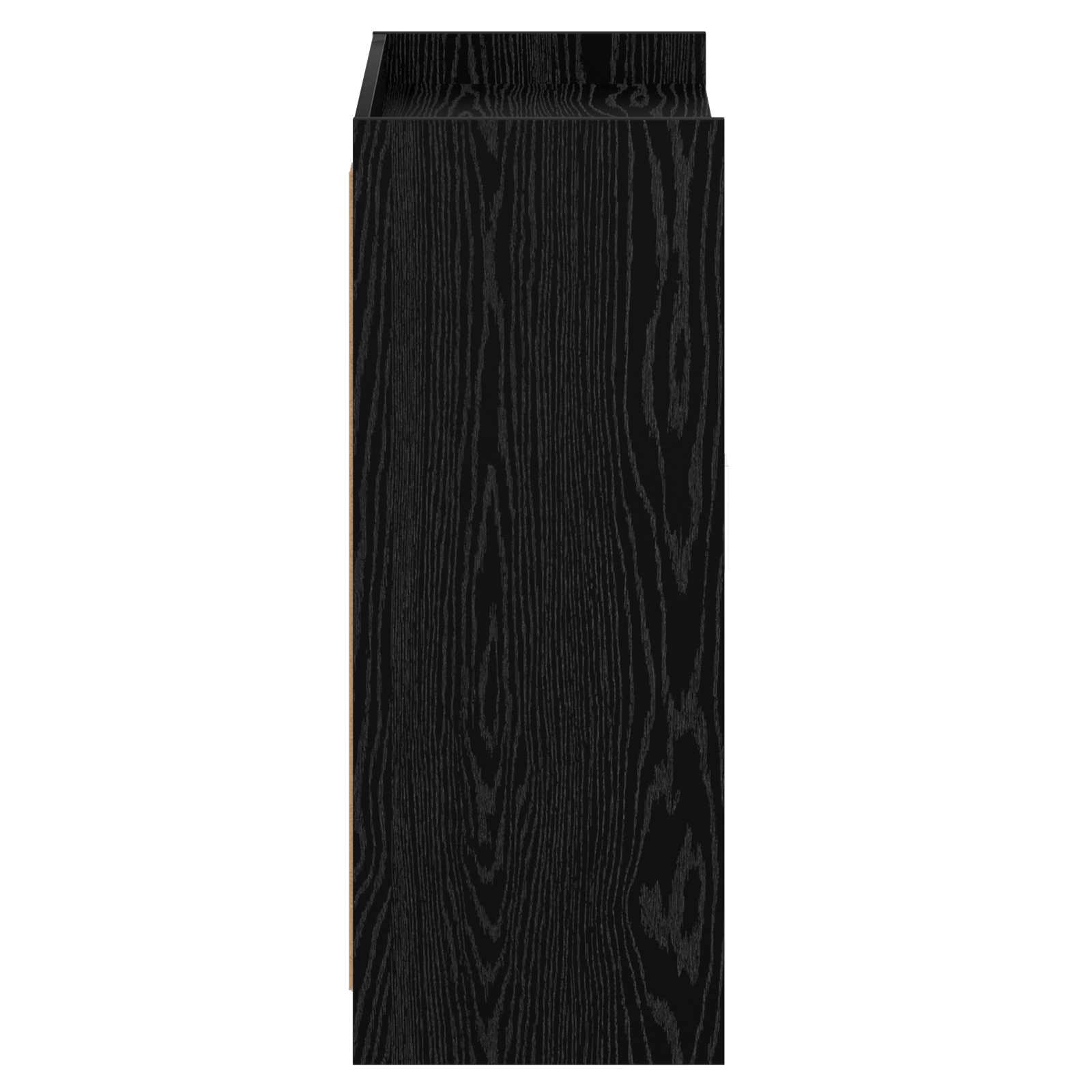vidaXL Szafka na buty Czarny dąb 73,5 x 36 x 92 cm Drewno inżynieryjne