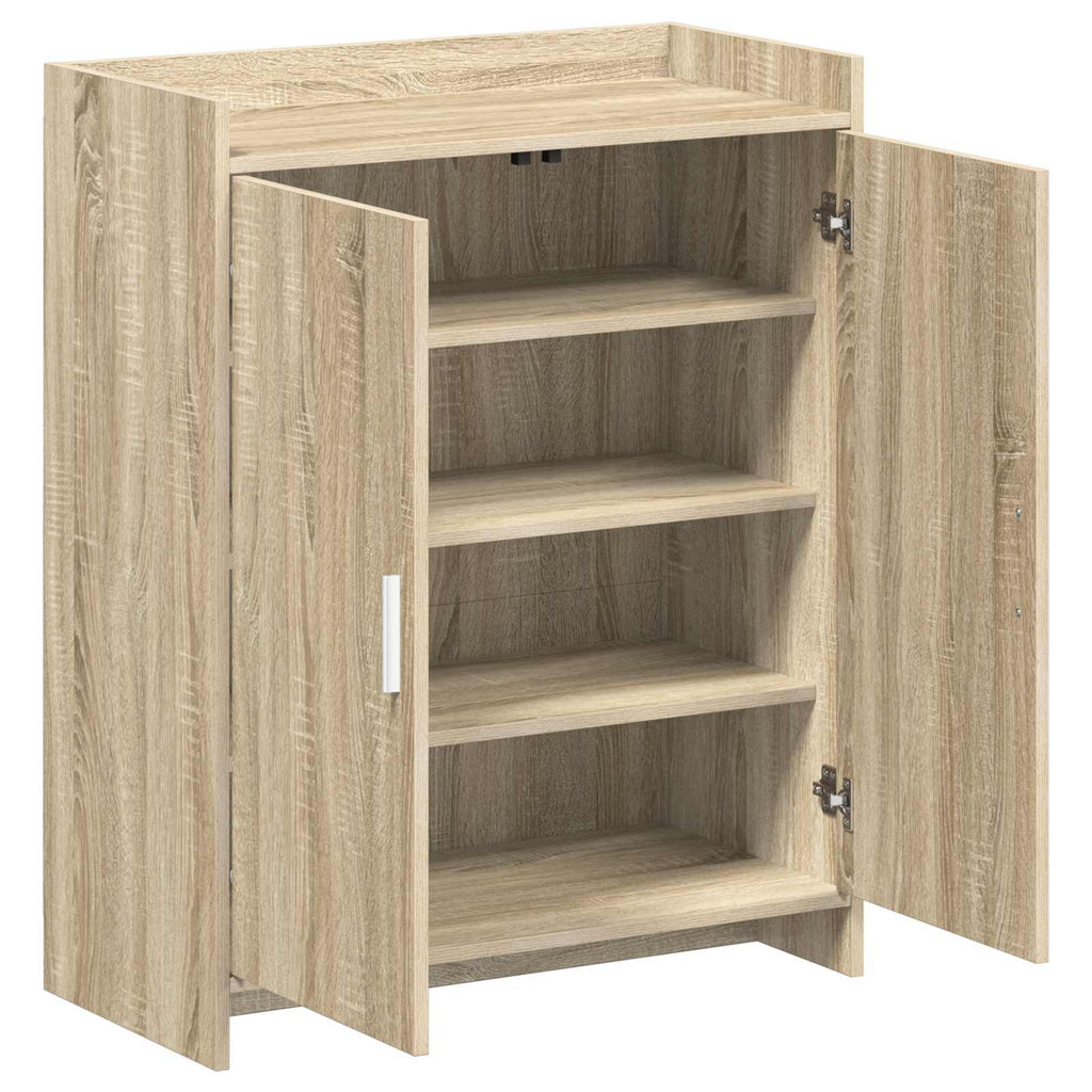 vidaXL Szafka na buty dąb Sonoma 73,5 x 36 x 92 cm Drewno inżynieryjne