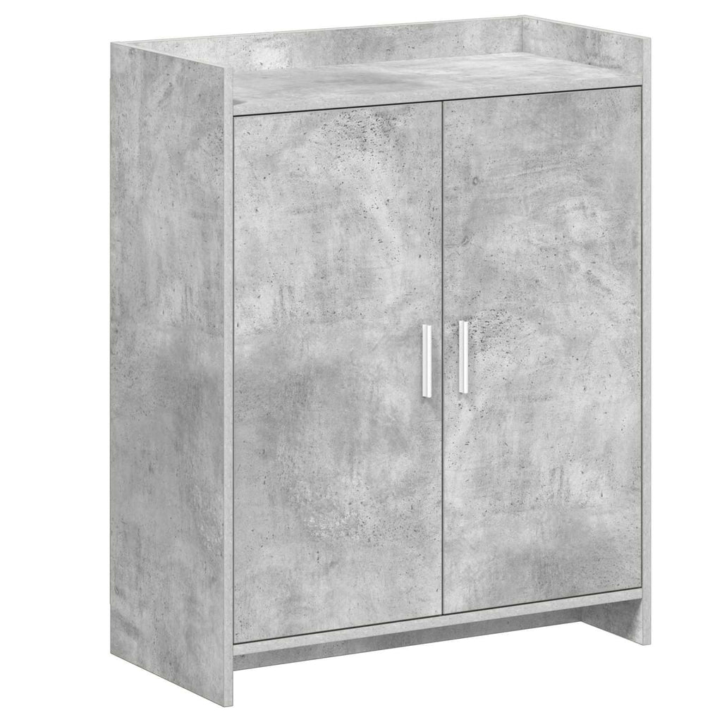 vidaXL Szafka na buty z drzwiami Betonowy szary 73,5 x 36 x 92 cm