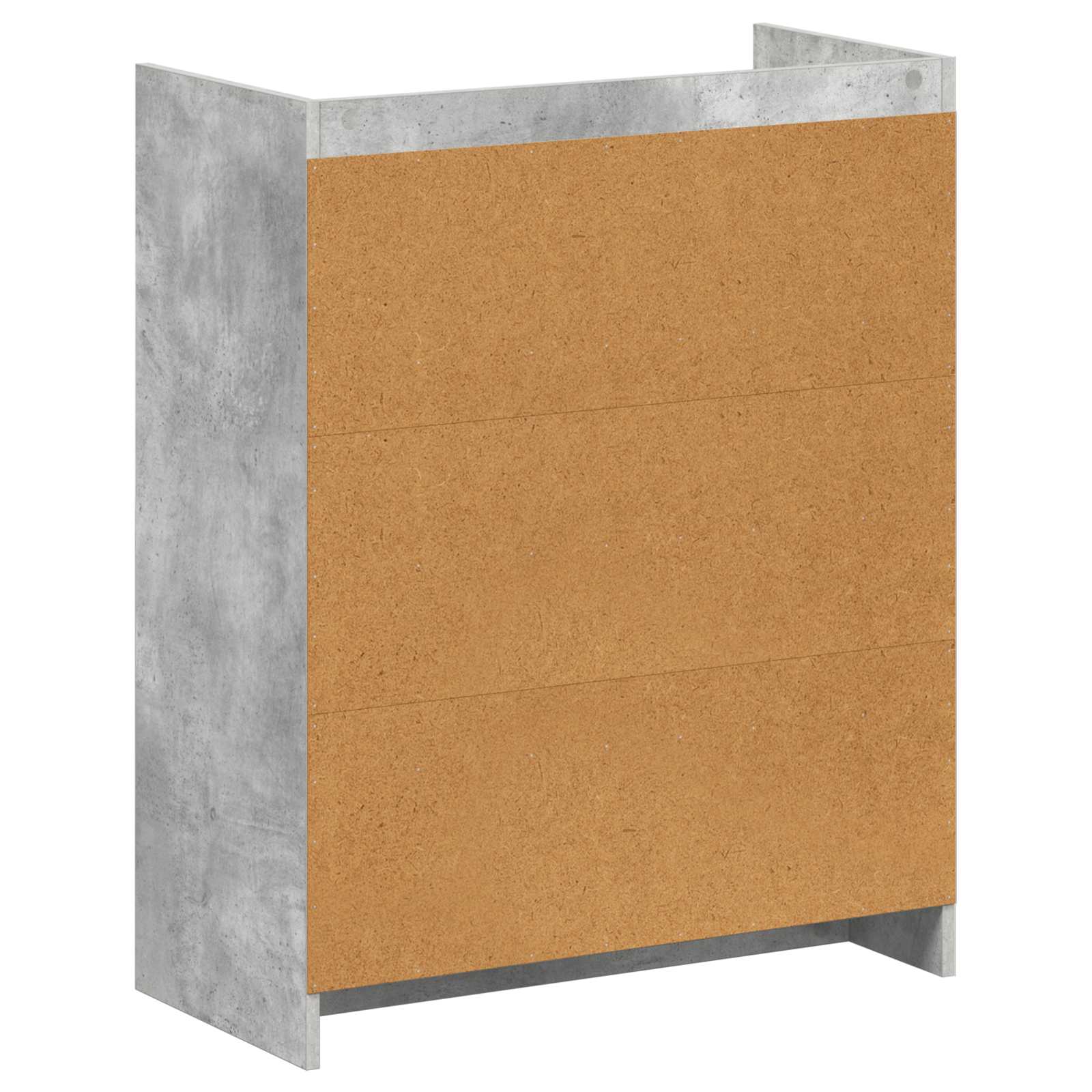vidaXL Szafka na buty z drzwiami Betonowy szary 73,5 x 36 x 92 cm