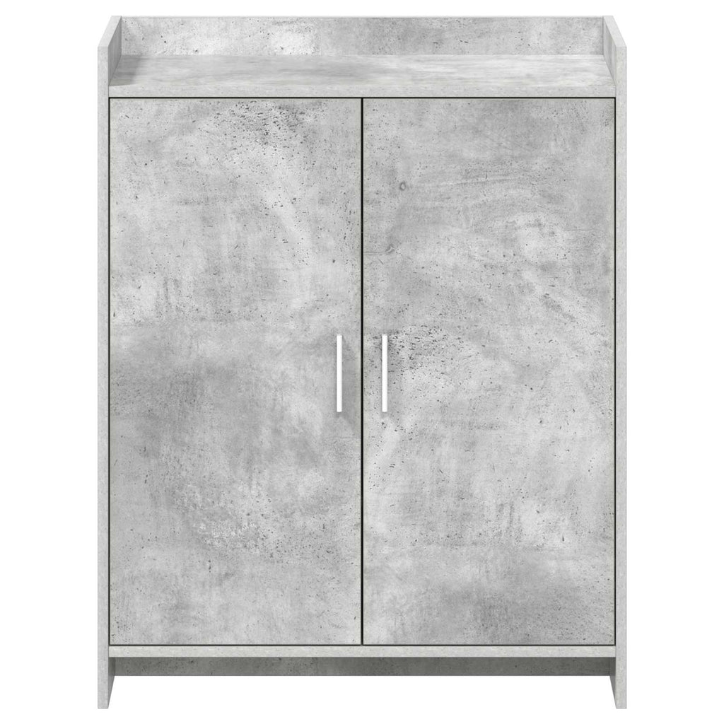 vidaXL Szafka na buty z drzwiami Betonowy szary 73,5 x 36 x 92 cm
