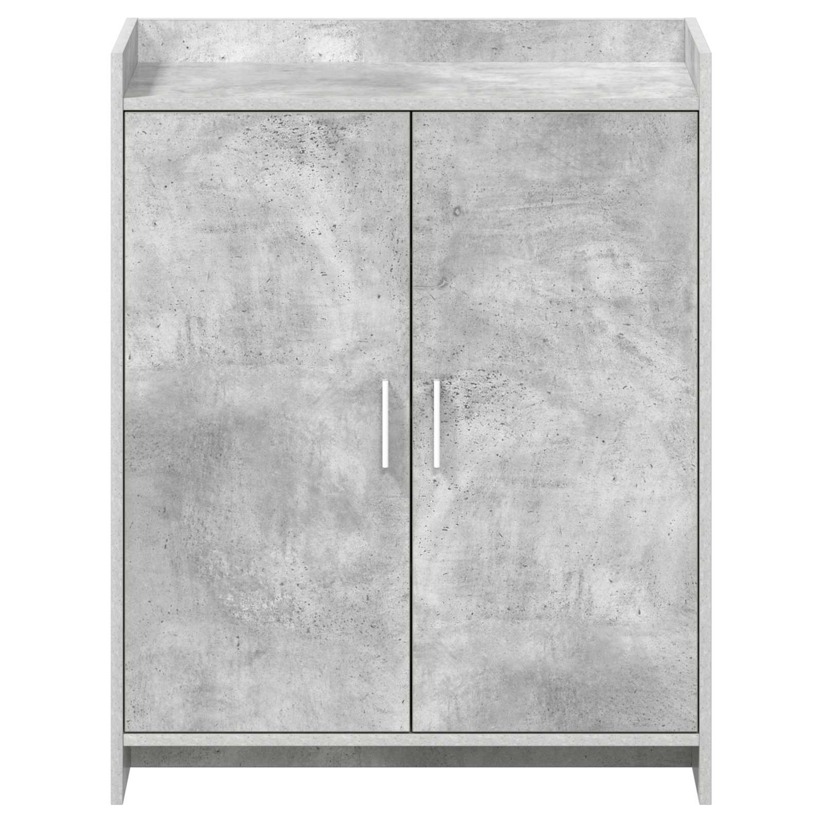 vidaXL Szafka na buty z drzwiami Betonowy szary 73,5 x 36 x 92 cm
