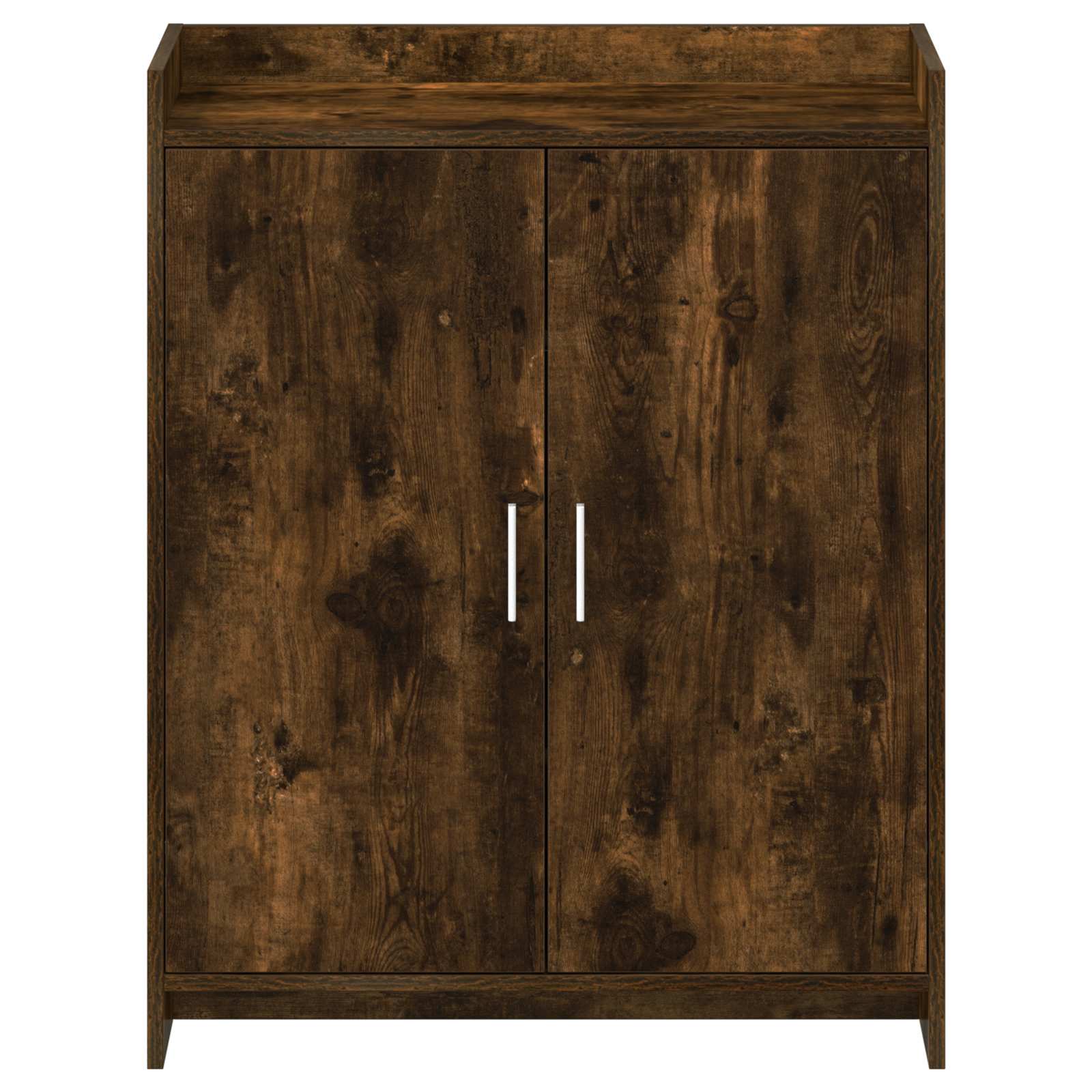 vidaXL Szafka na buty z przechowywaniem Dąb wędzony 73,5 x 36 x 92 cm