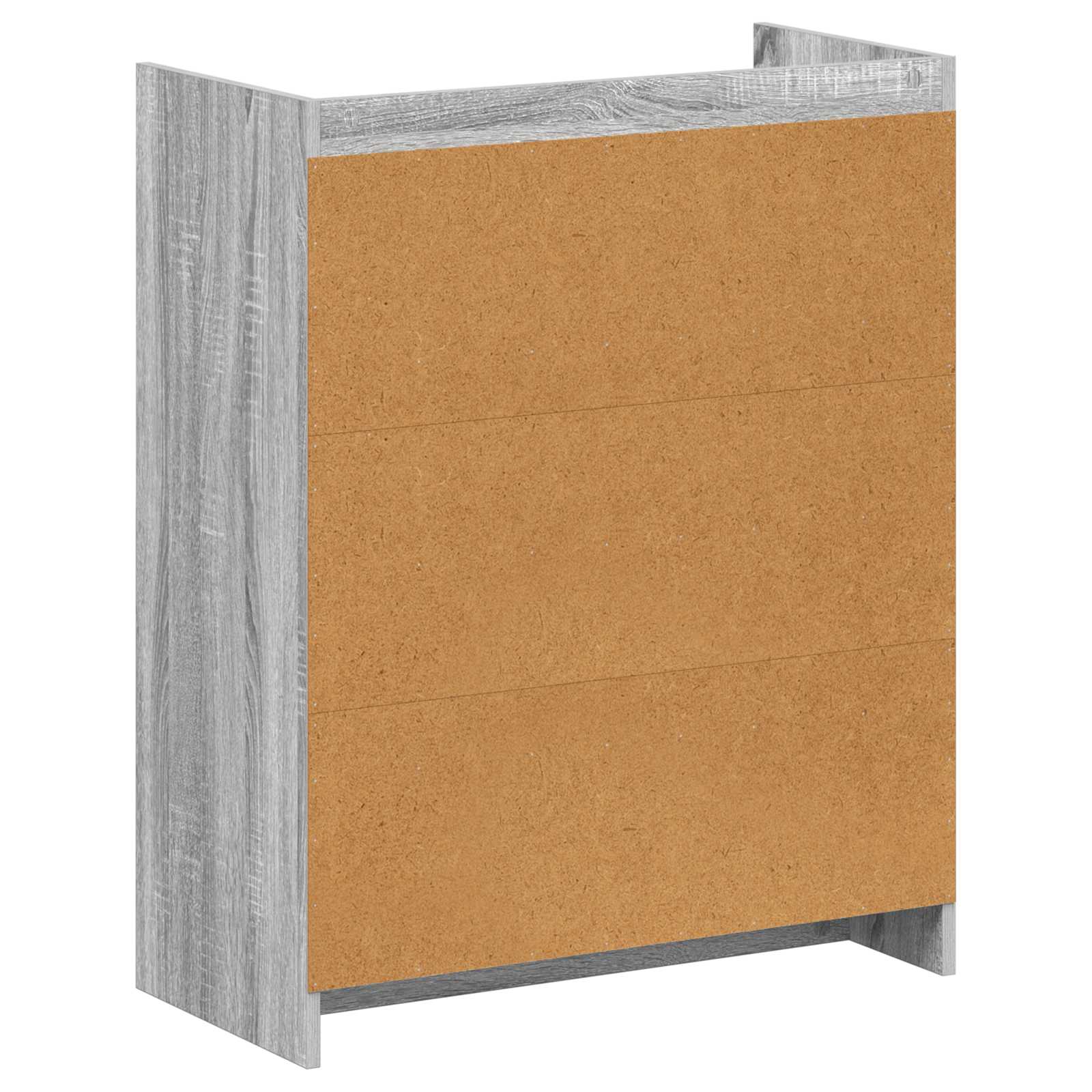 vidaXL Szafka na buty z przechowywaniem Szary Sonoma 73,5 x 36 x 92 cm