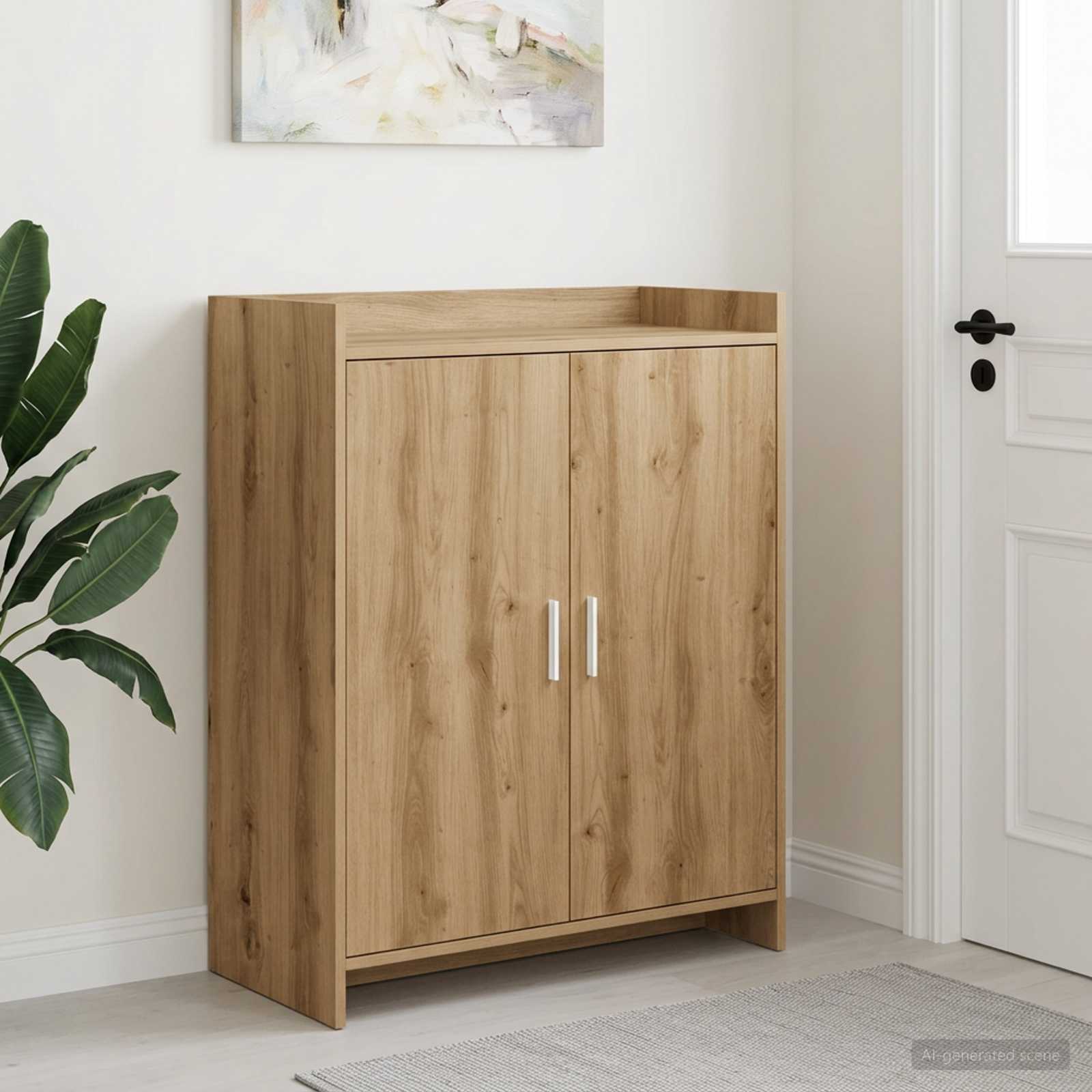 vidaXL Szafka na buty 73,5 x 36 x 92 cm Drewno inżynieryjne