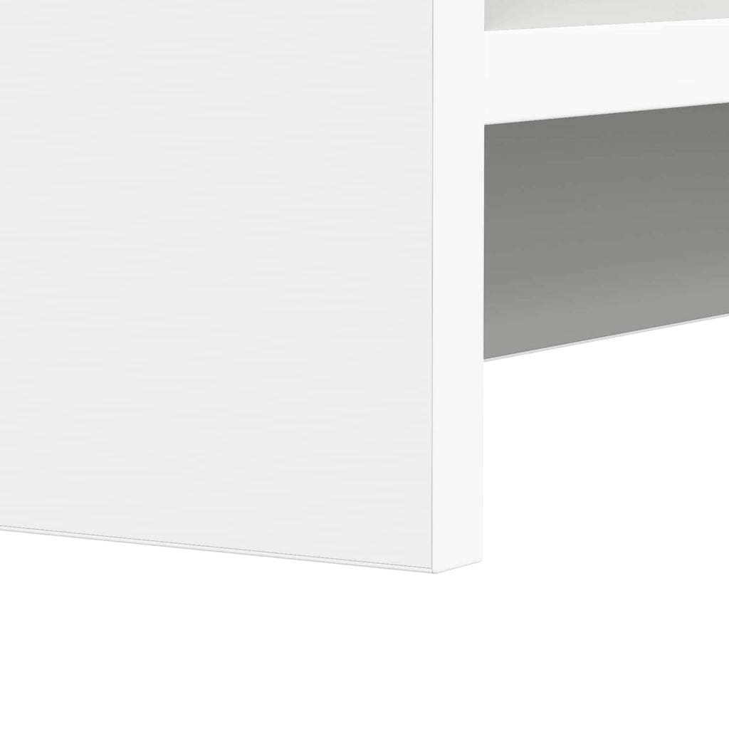 vidaXL Szafka na buty Biały 73,5 x 36 x 92 cm Drewno inżynieryjne