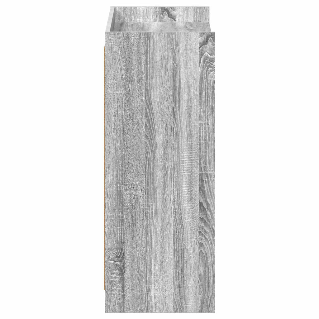 vidaXL Szafka na buty z przechowywaniem Szary Sonoma 73,5 x 36 x 92 cm